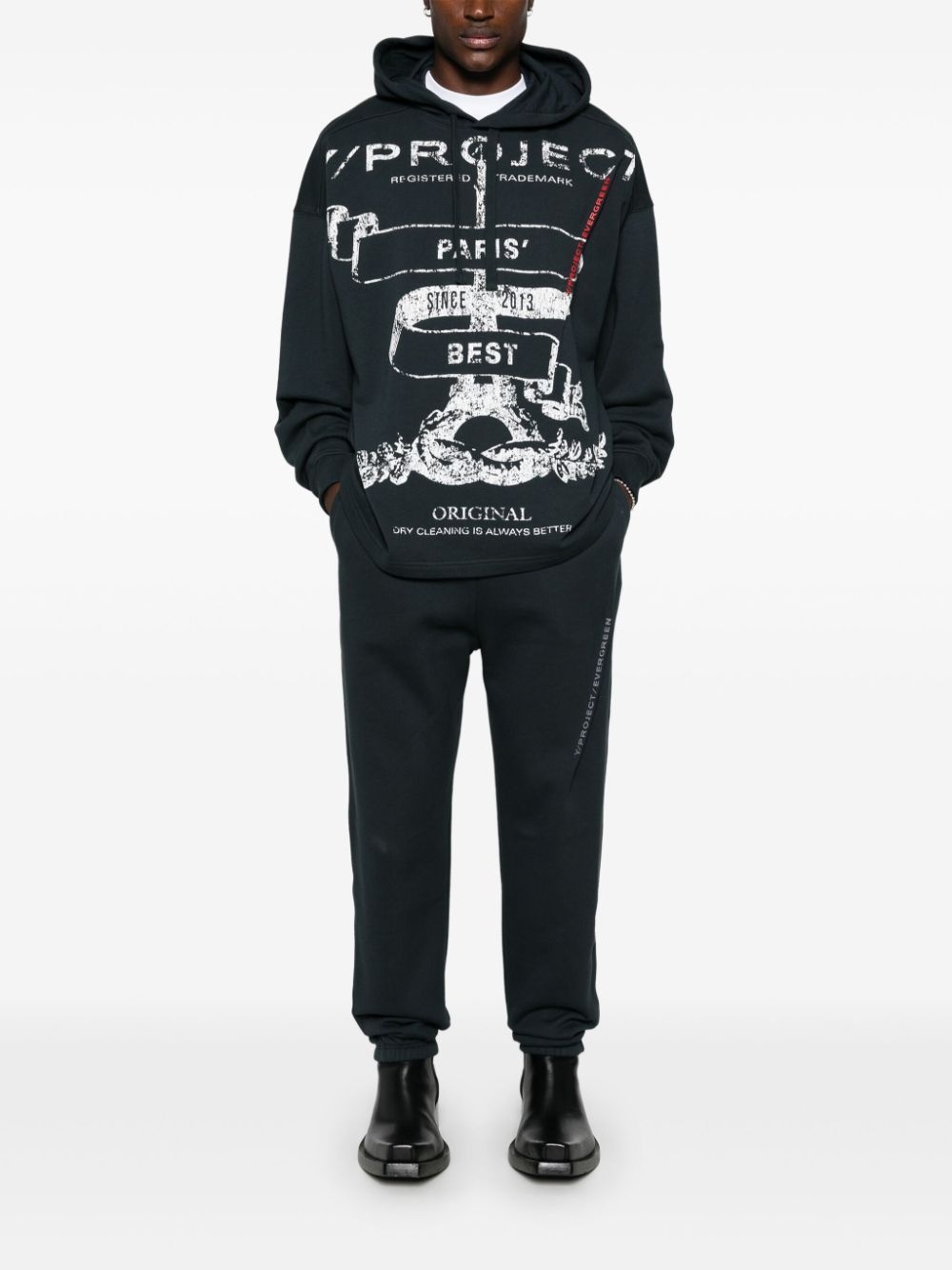Evergreen Paris' Best printed hoodie - 3