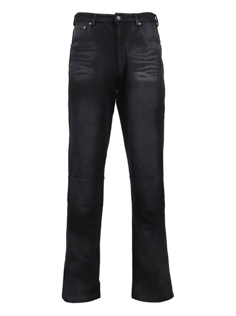 logo-patch trousers 1