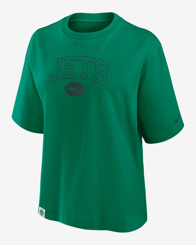 New York Jets Arch Boxy Women's Nike NFL T-Shirt 1