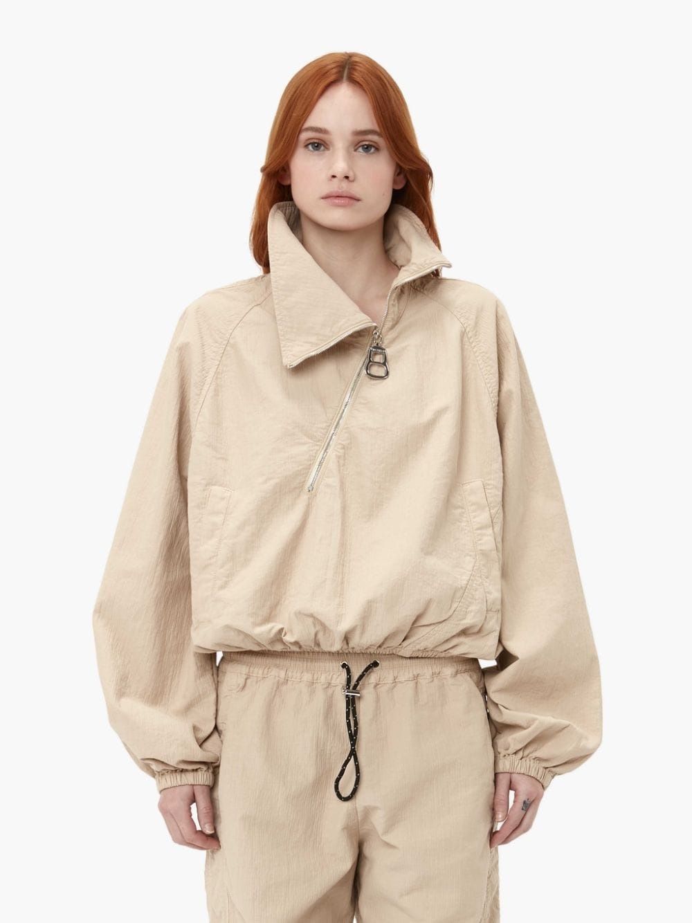 ジャケット・アウター JW Anderson asymmetric puller blouson Jw Anderson Asymmetric Puller Blouson Jacket In Beige | ModeSens