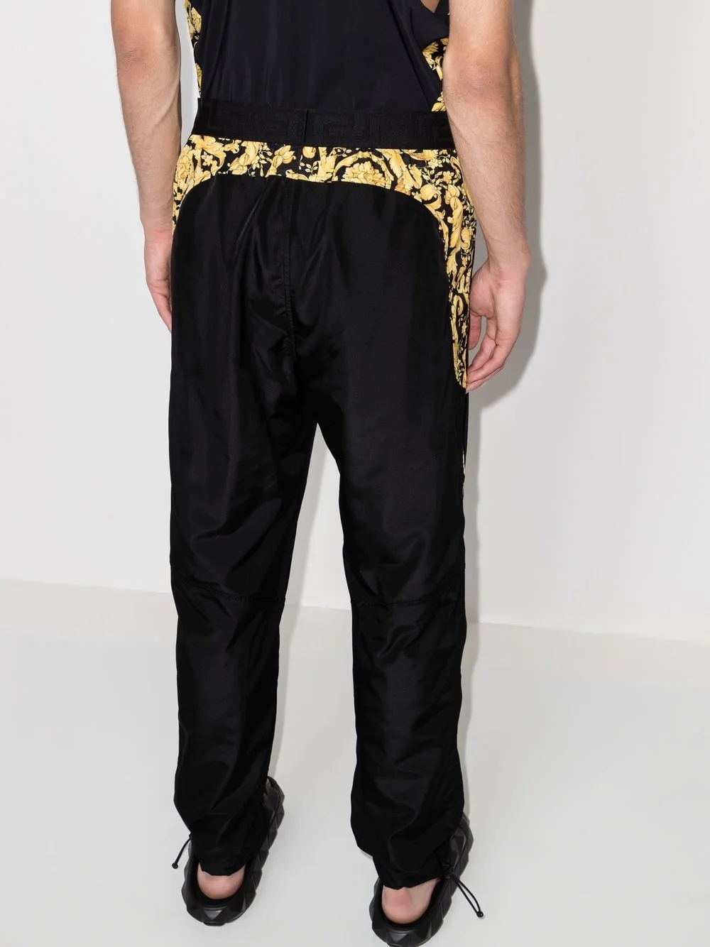 baroque-print track pants - 3