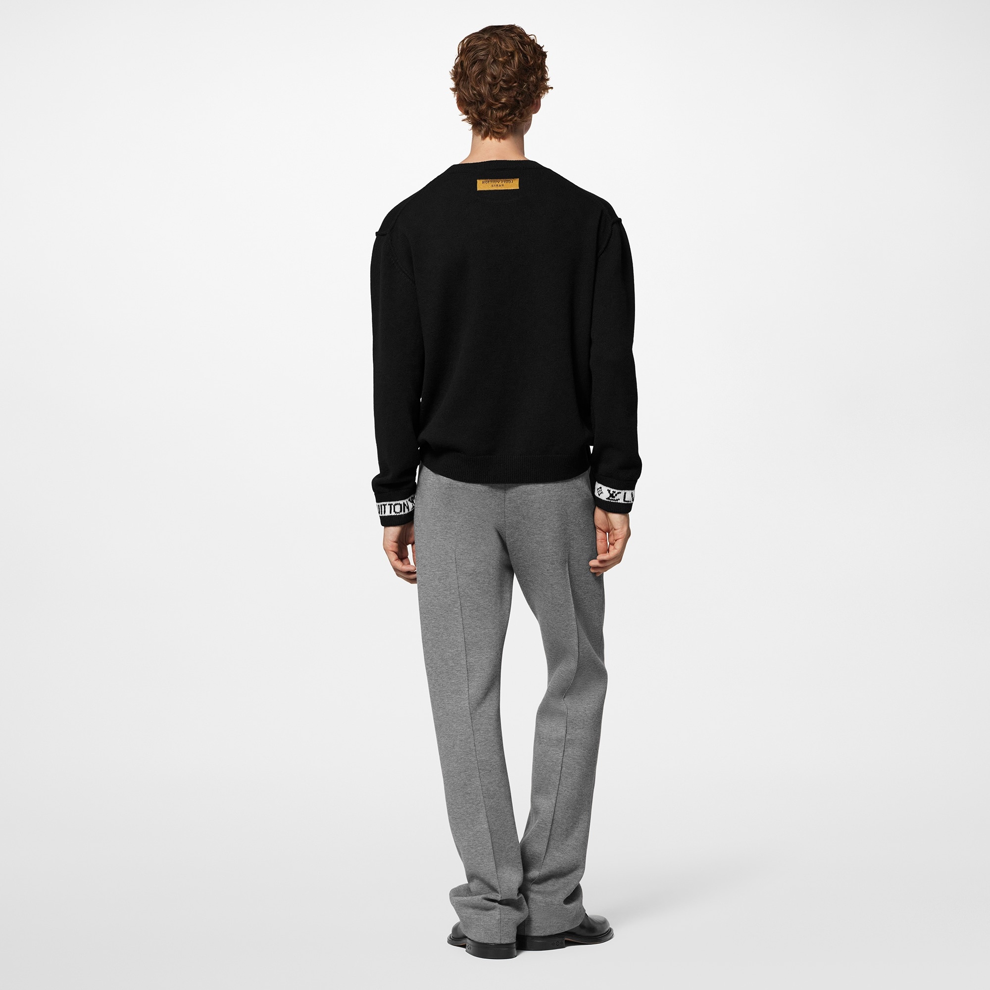 LV Cuffs Cashmere Crewneck - 3