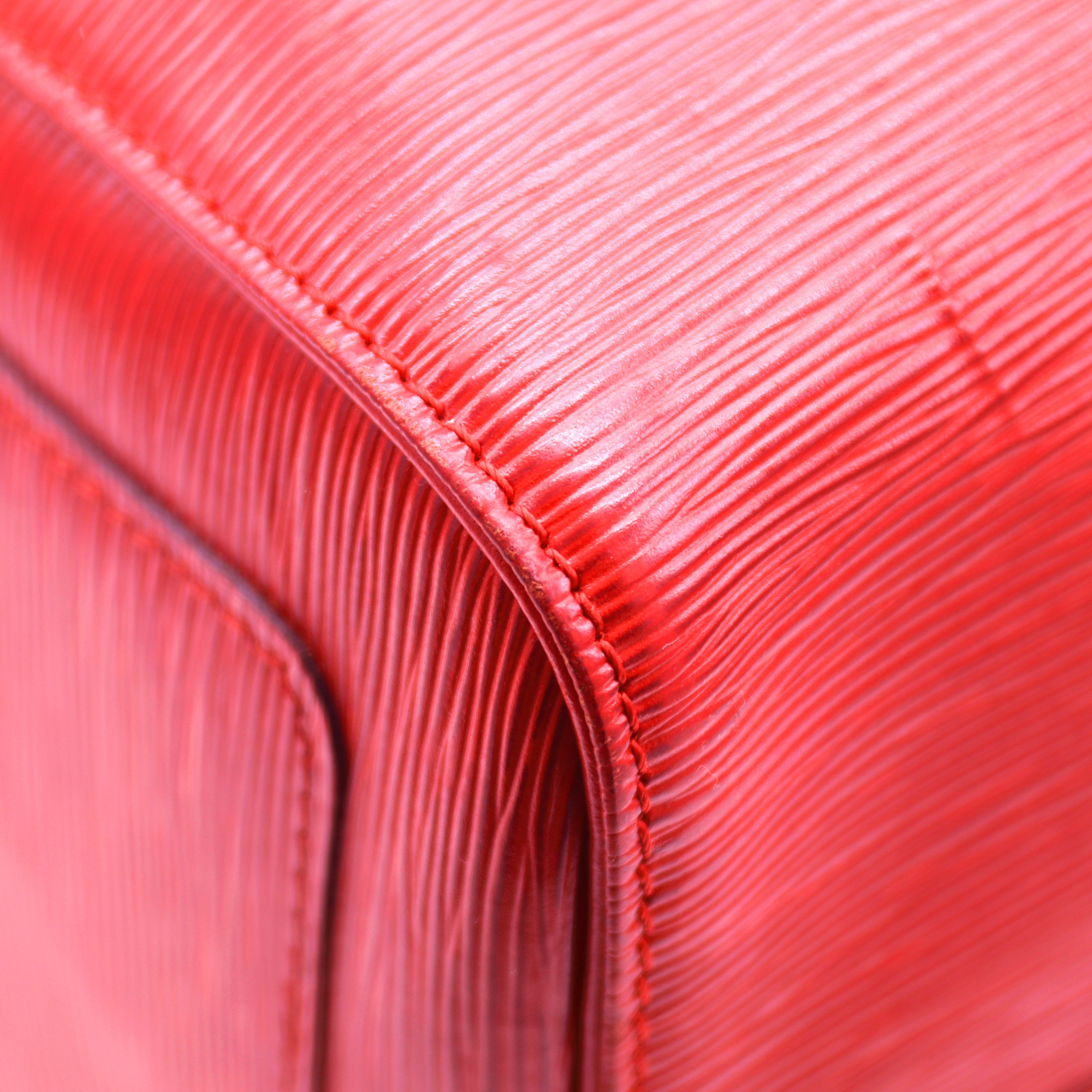 Louis Vuitton Keepall 50 Bag - Red Epi Leather - 16
