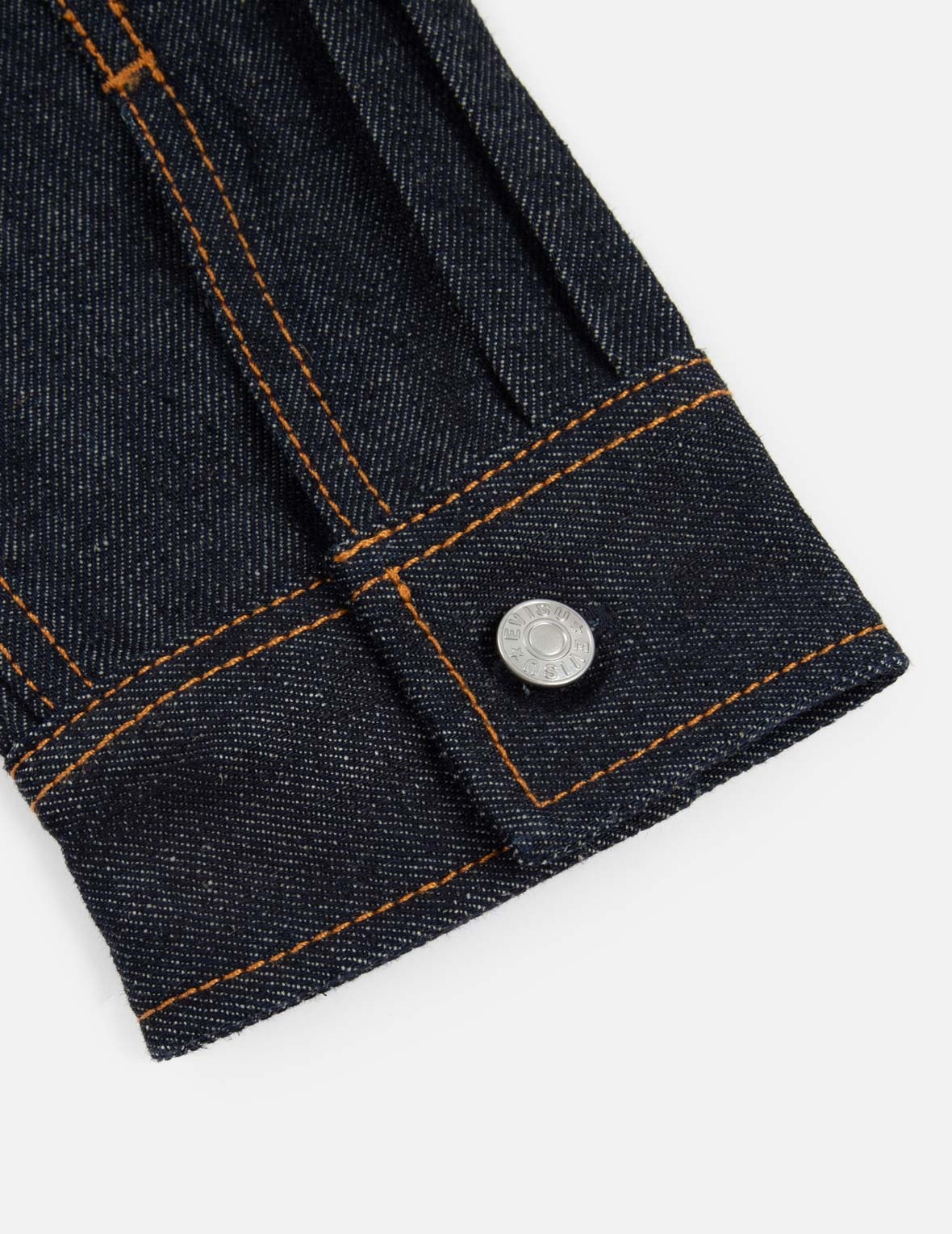 CLOUD-PATTERN SEAGULL EMBROIDERY REGULAR FIT DENIM WORK SHIRT - 10