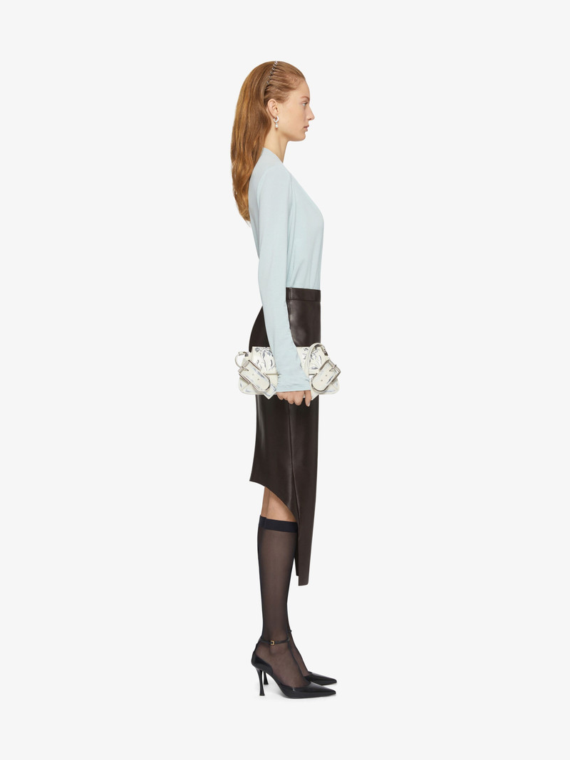DRAPED BLOUSE IN CREPE JERSEY 3