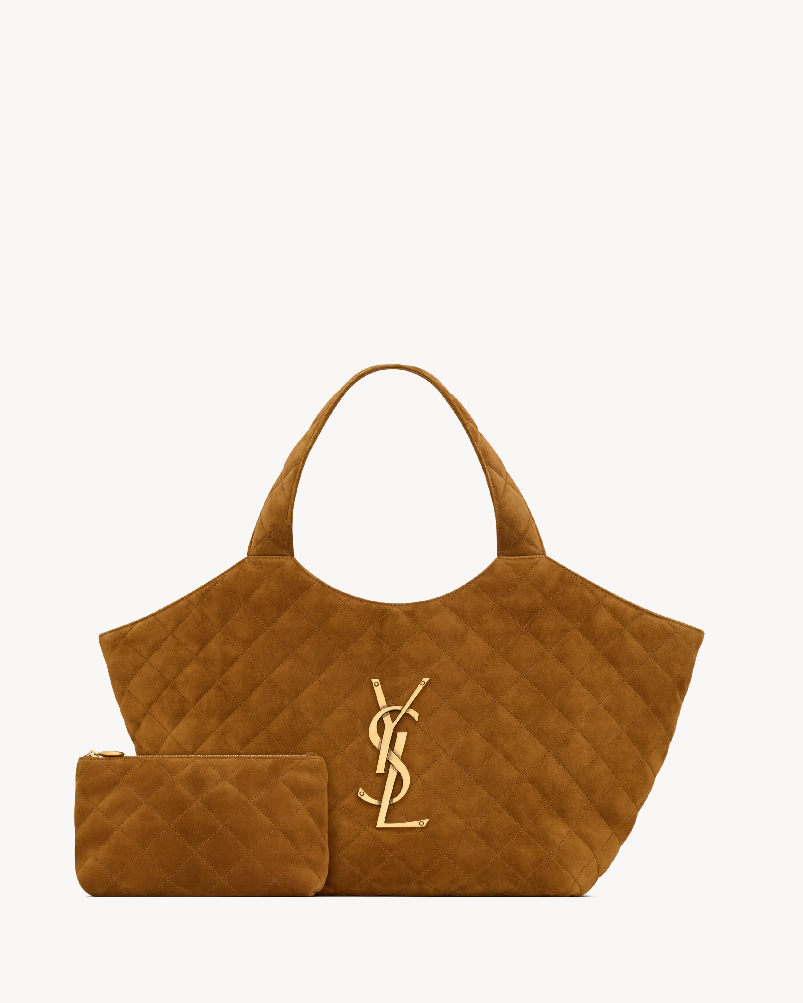 ICARE MEDIUM IN QUILTED SUEDE - 3
