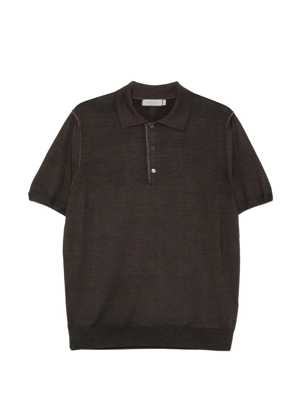 button short-sleeve polo shirt - 1