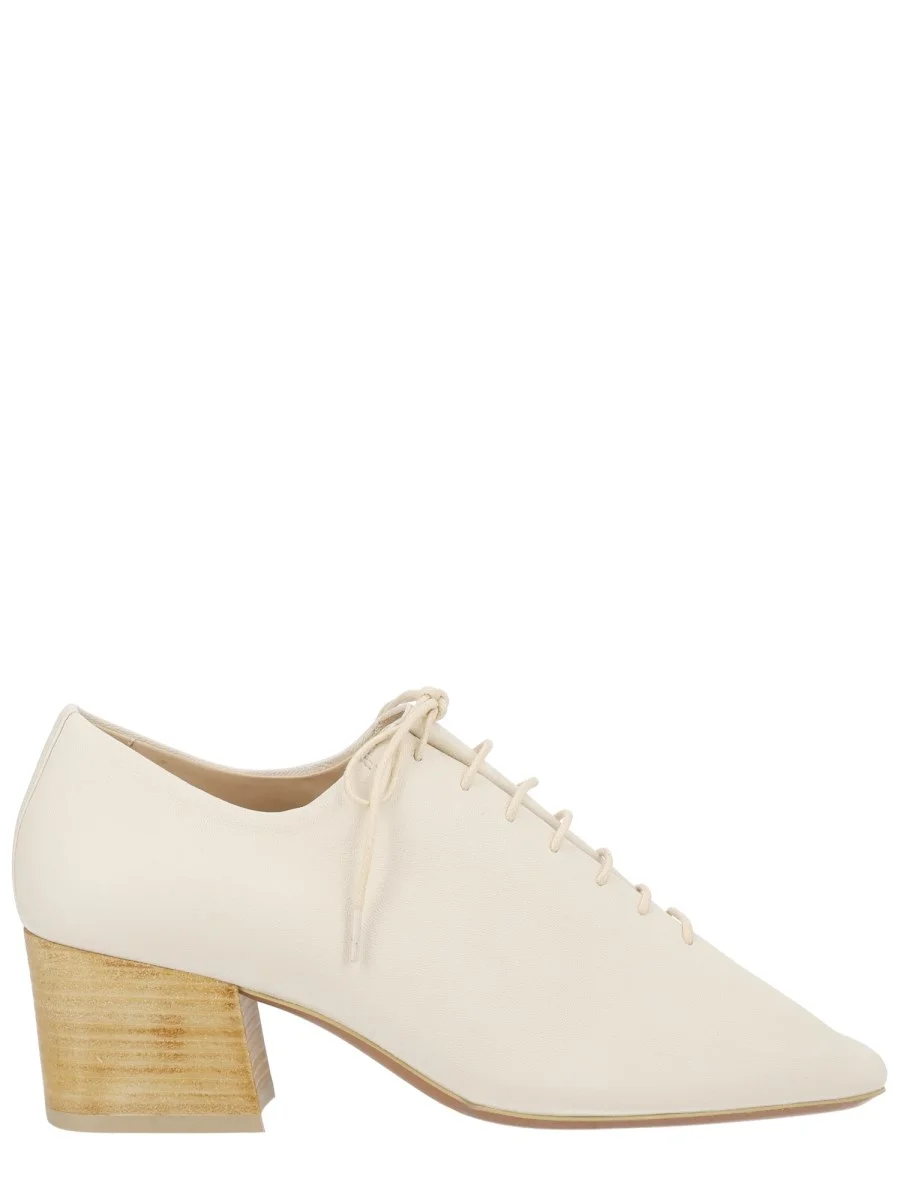 SOURIS LEATHER HEELED SHOES - 1