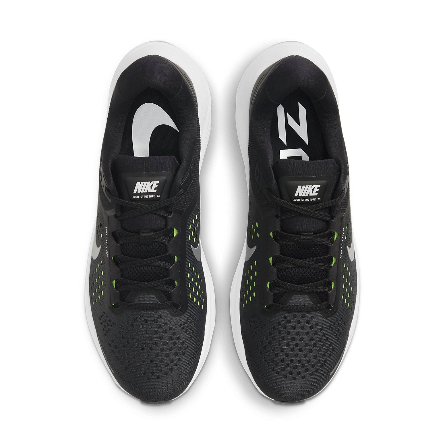 Nike Air Zoom Structure 23 'Black White Green' CZ6720-010 - 4