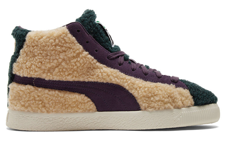 PUMA Basket Mid Vintage 'Sherpa' 381179-01 - 2