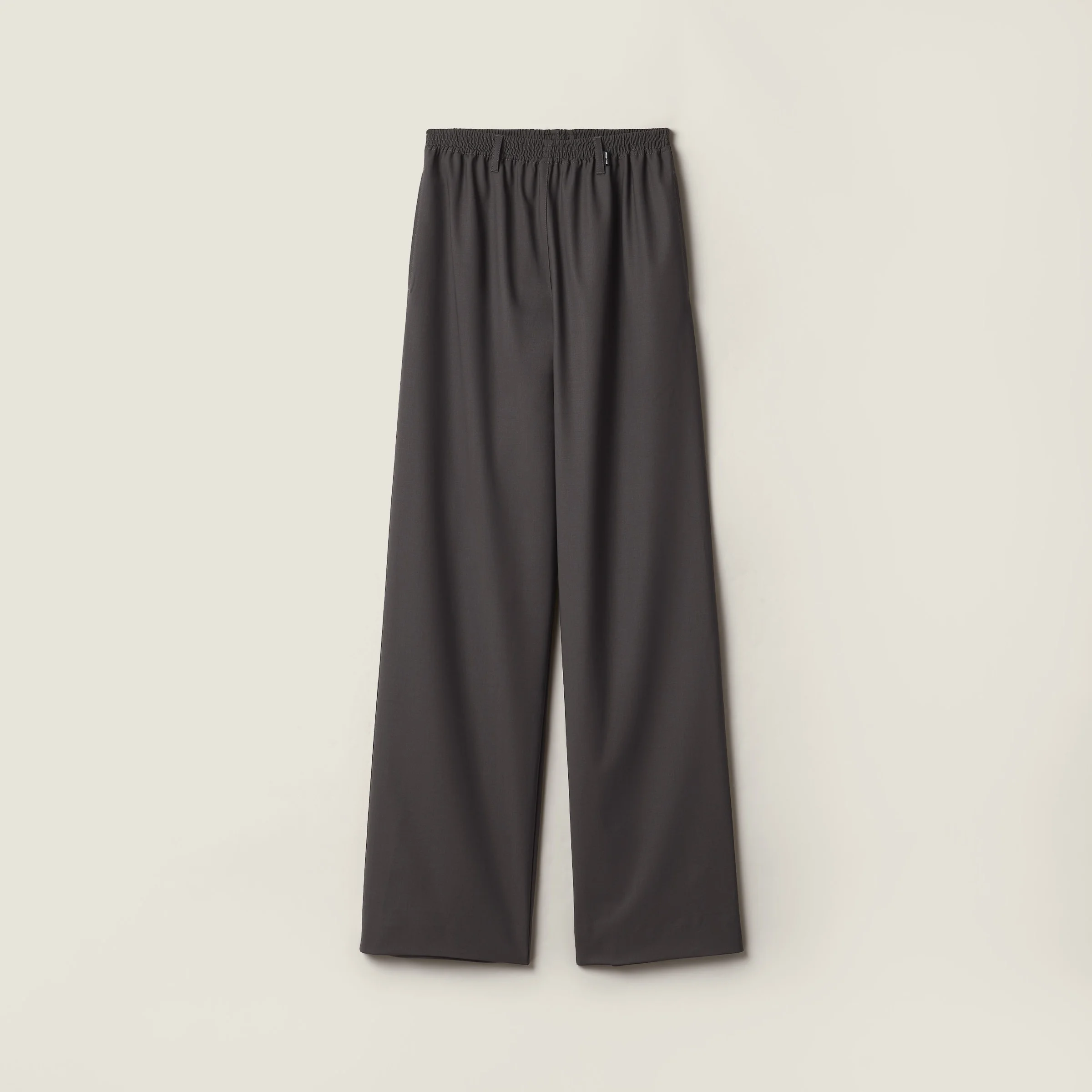 Stretch wool pants - 1