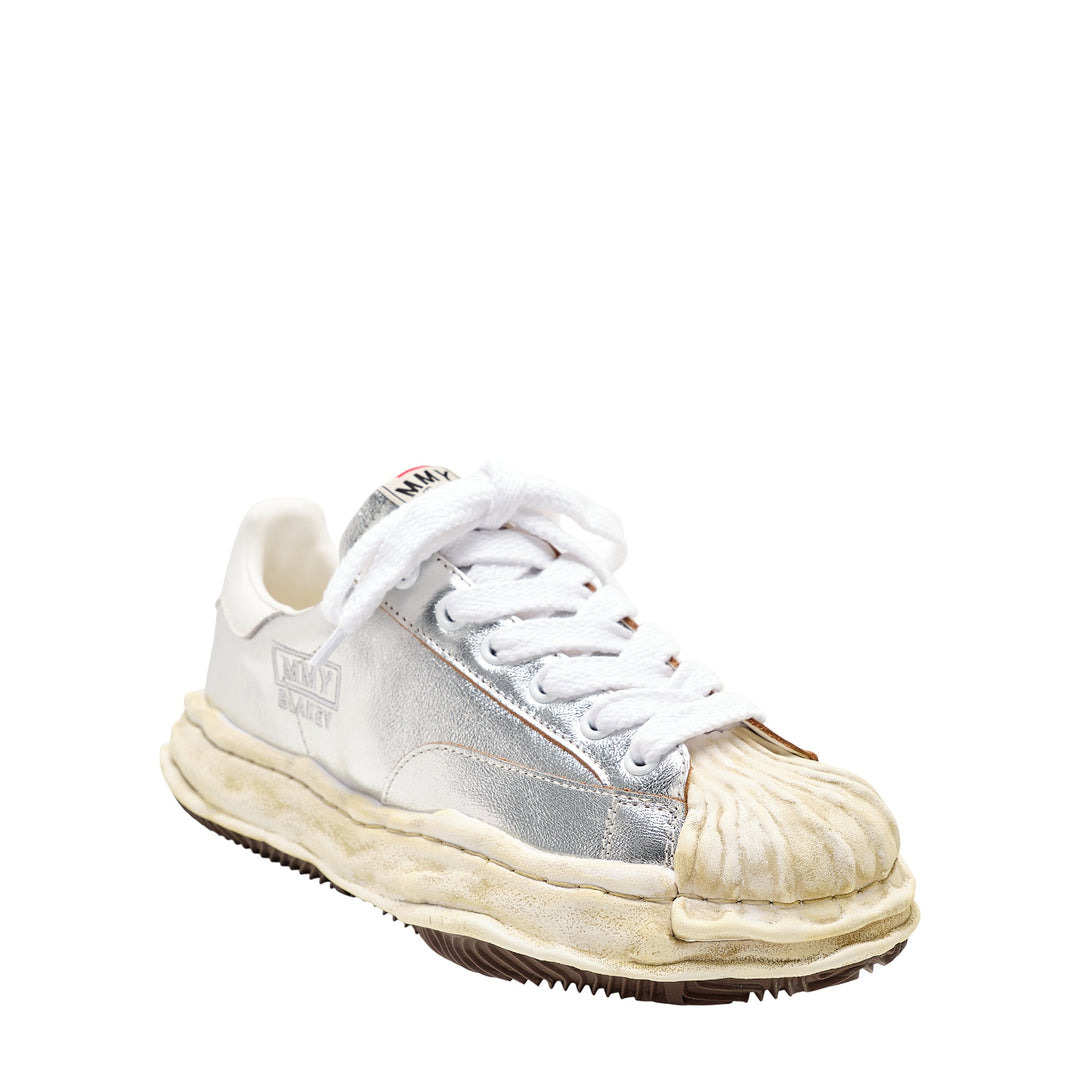 Blakey Original Sole Wrinkled Leather Low-Top Sneakers - 2