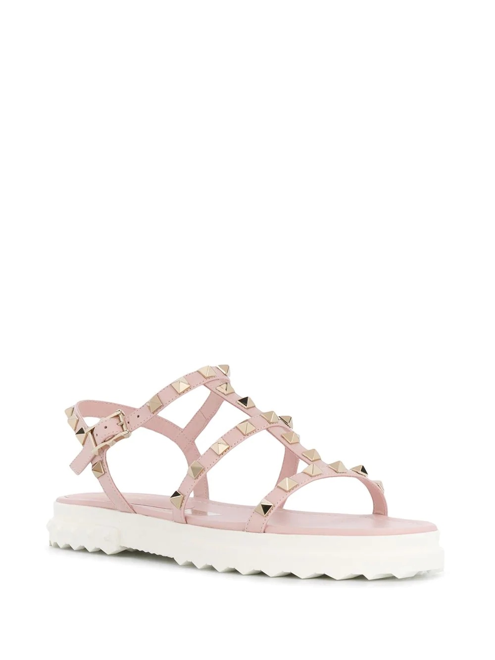 Rockstud platform sandals - 2