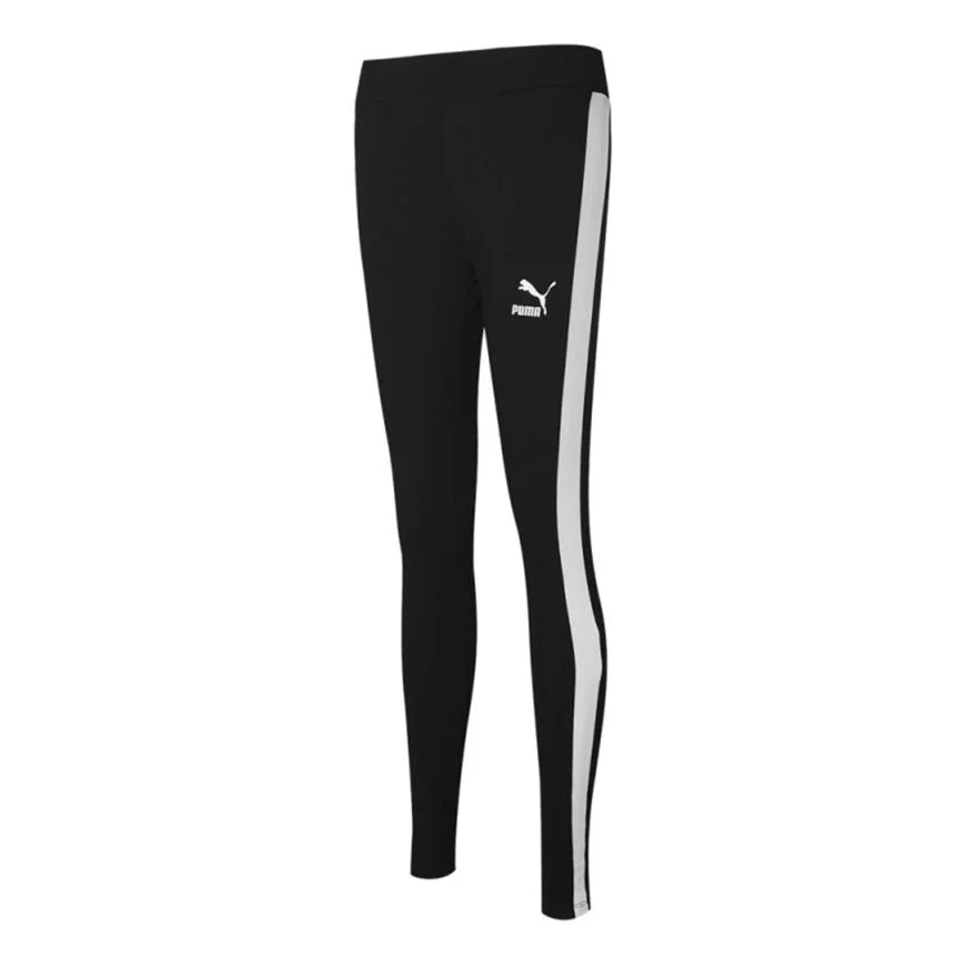 (WMNS) PUMA Iconic T7 Gym Pants Black 532295-01 - 1