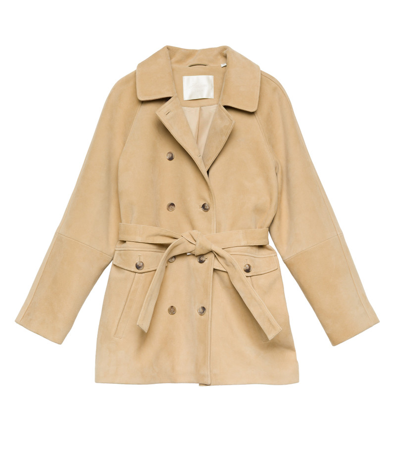 HUTTON SUEDE TRENCH 1