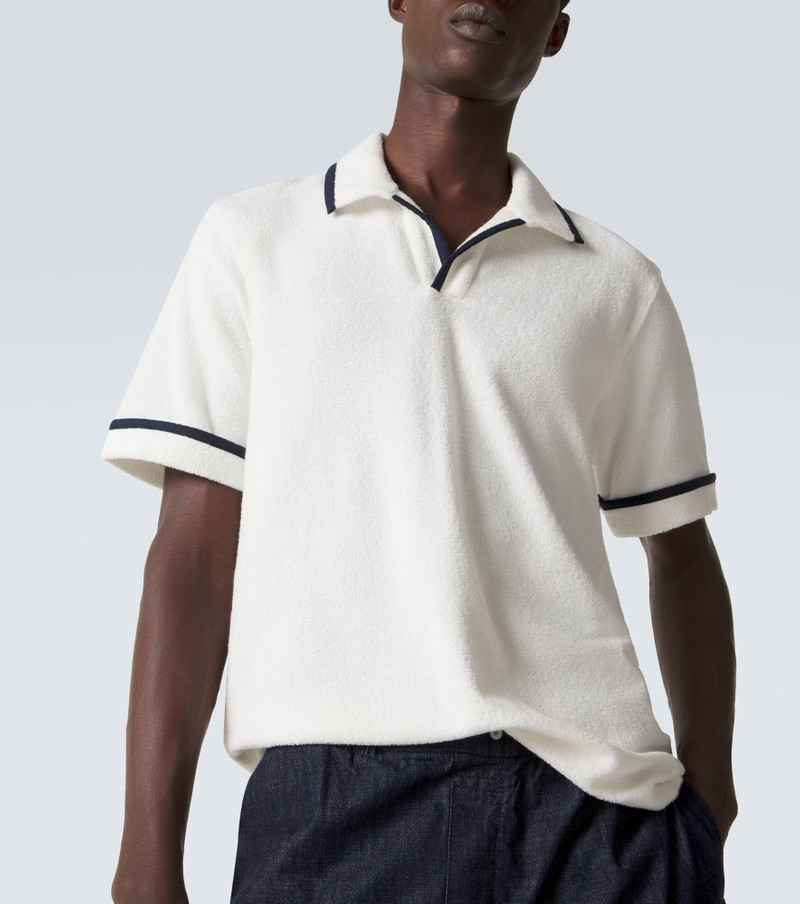 Ellery cotton terry polo shirt 5