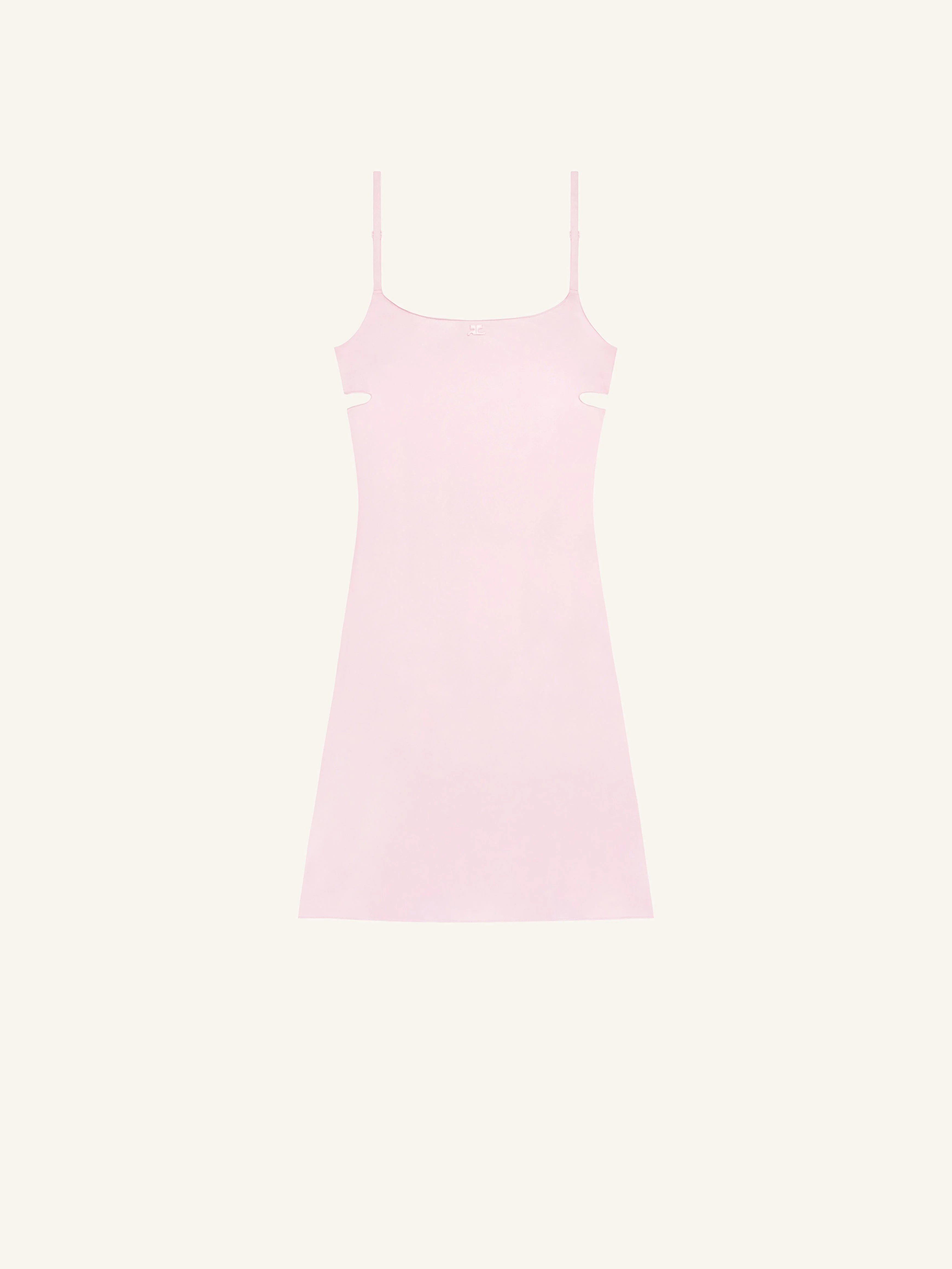 LINGERIE SILK MINI DRESS - 1