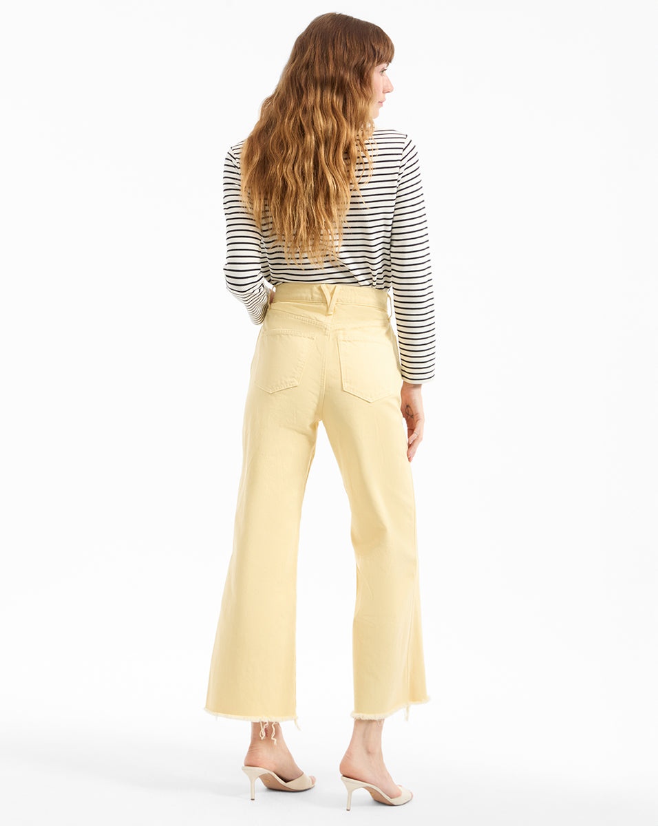 TAYLOR CROPPED WIDE-LEG JEAN - 6