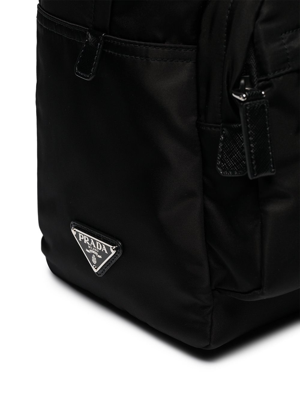 classic logo plaque backpack - 5