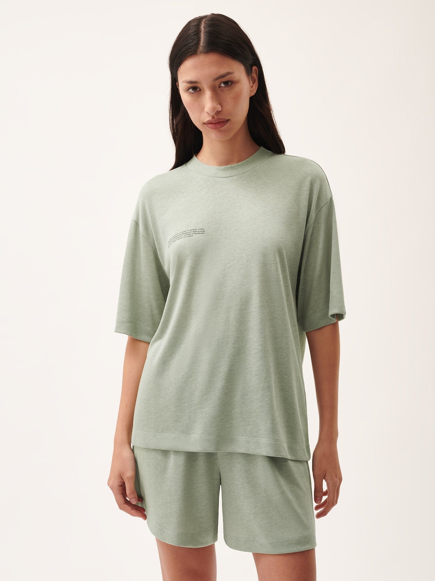Womens DNA Frutfiber T-Shirt - Moss Green - 2