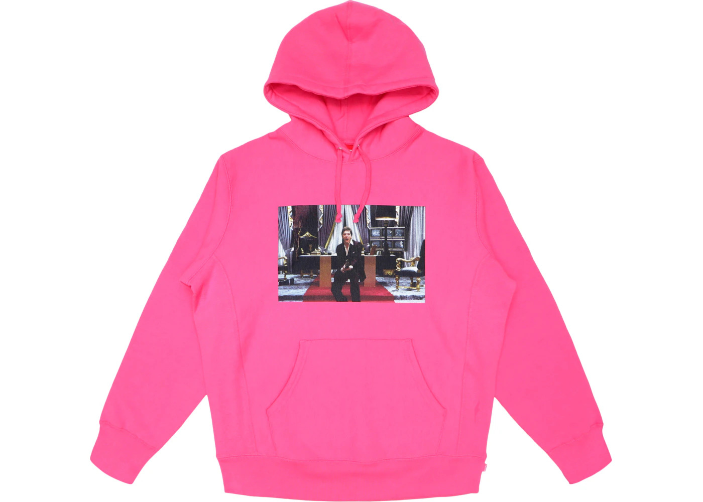 Supreme Scarface Friend Hooded Sweatshirt Magenta - 1