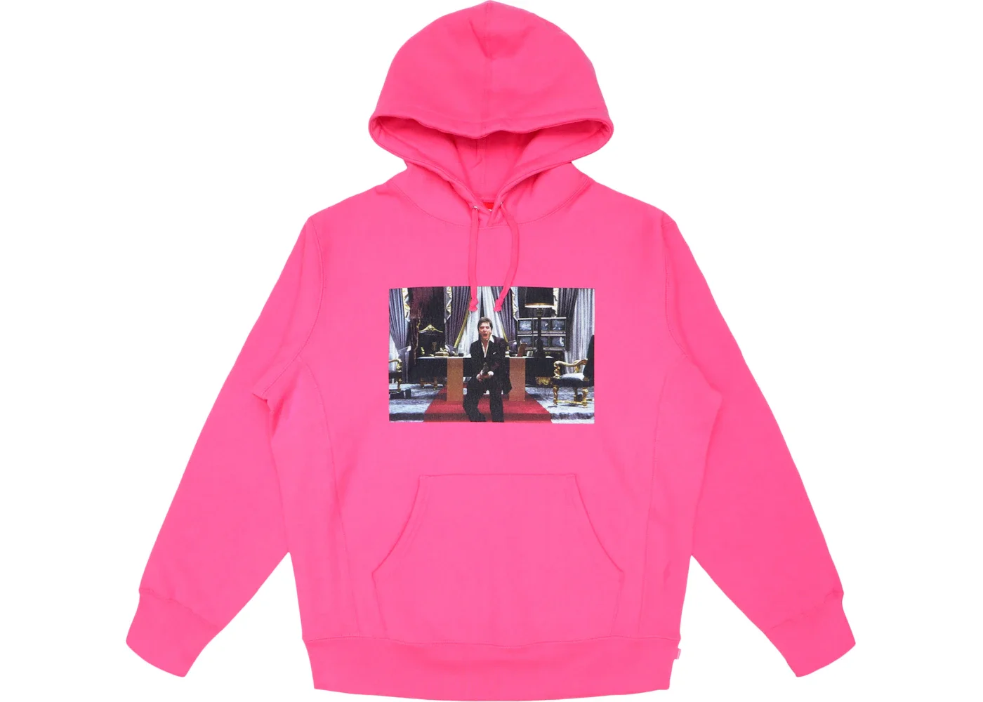 Supreme Scarface Friend Hooded Sweatshirt Magenta - 1