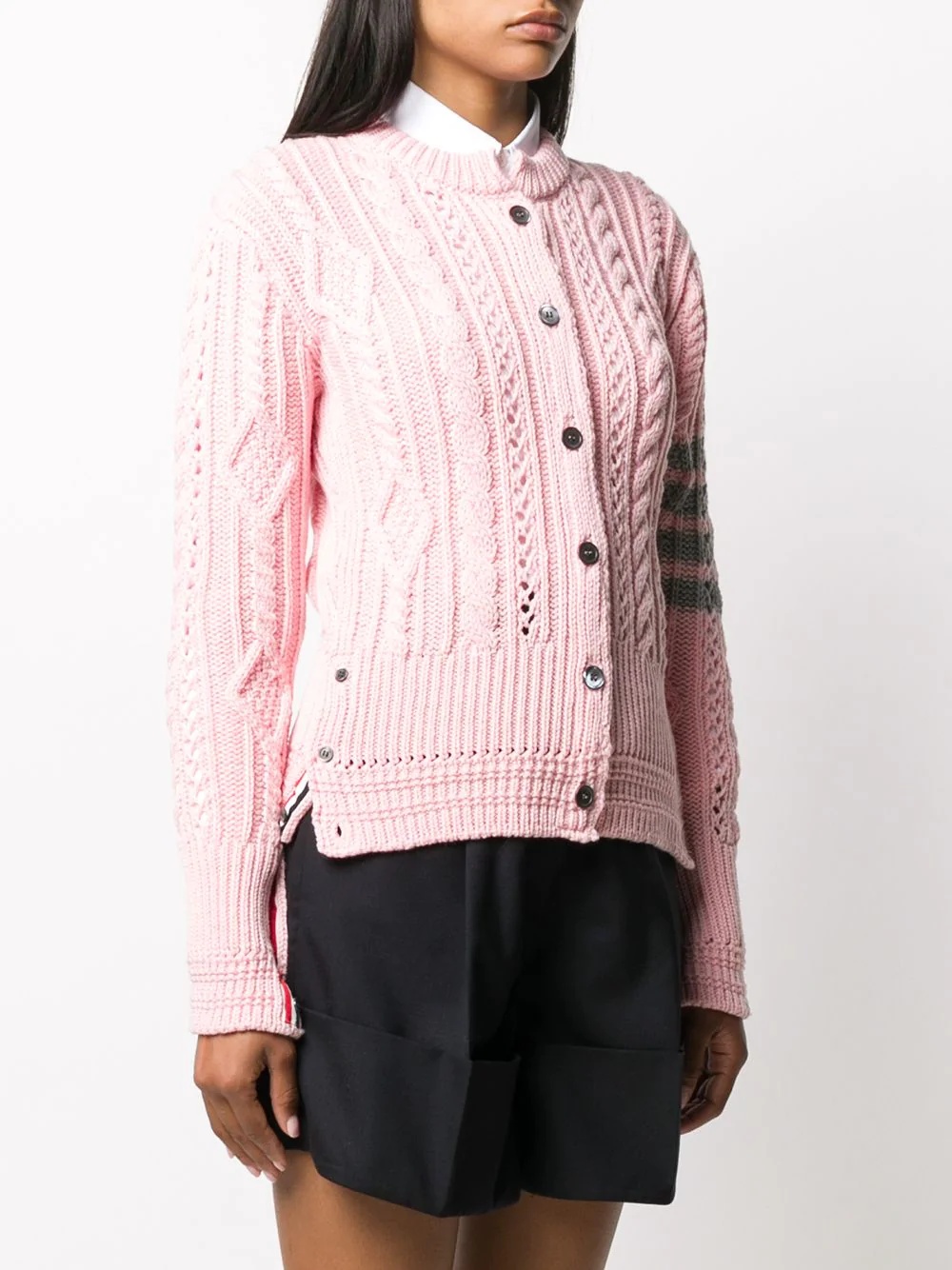 4-Bar knitted cardigan - 3