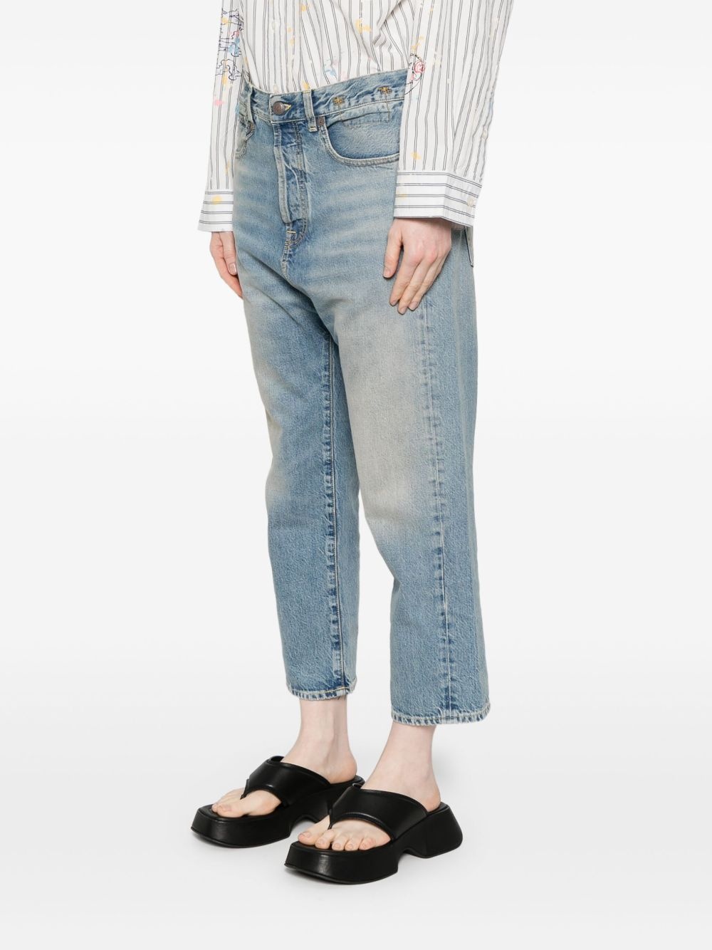 drop-crotch jeans - 3