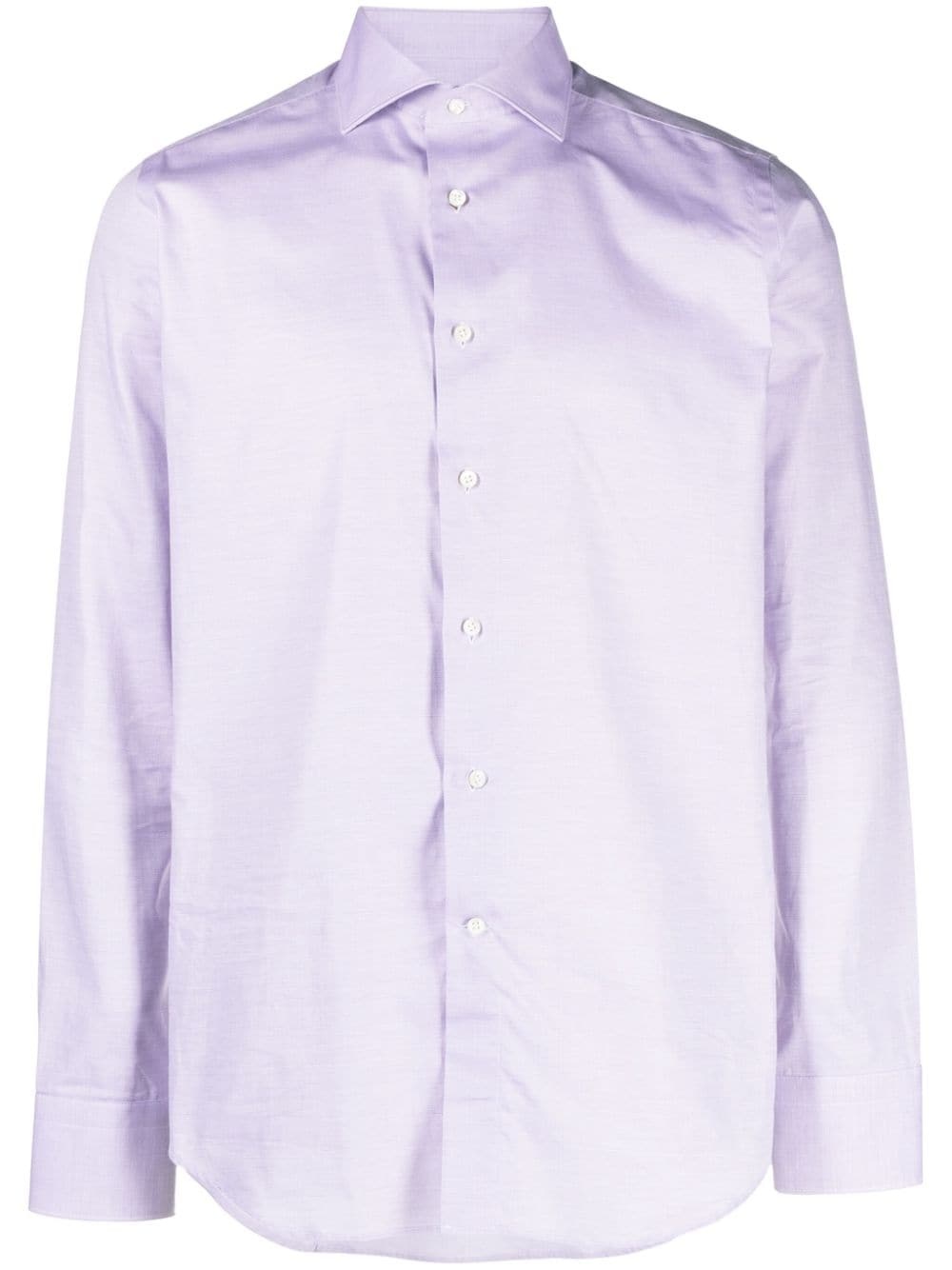 long-sleeve cotton shirt - 1