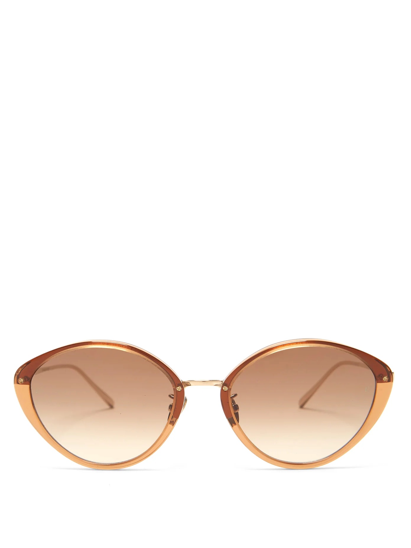 Lucy cat-eye acetate sunglasses - 1