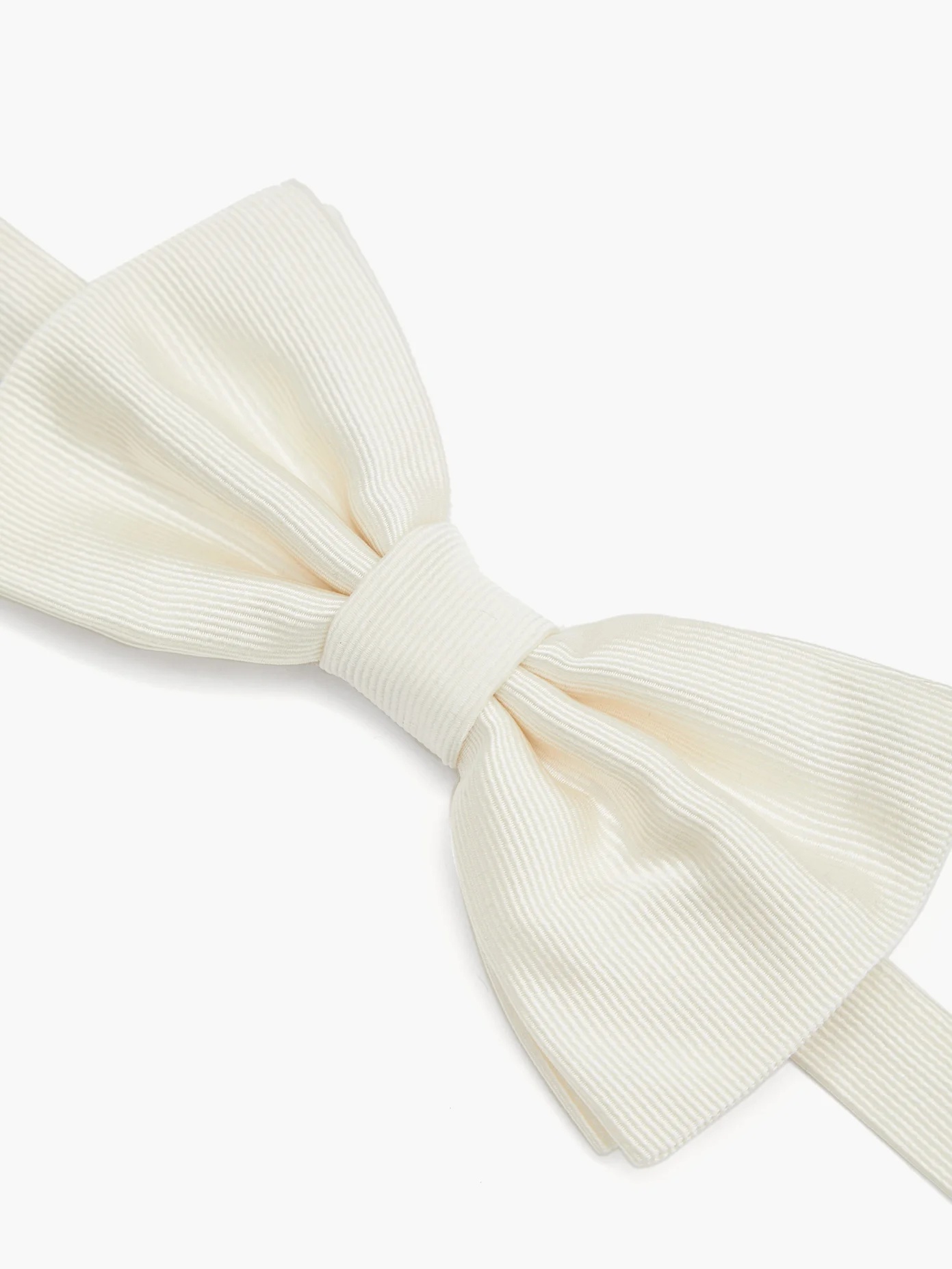 Silk-faille bow tie - 3