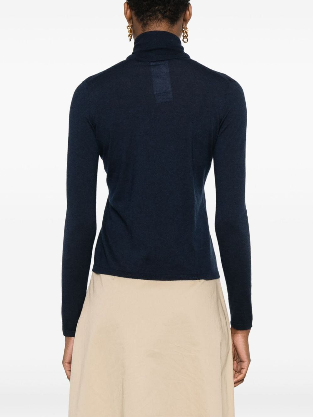 Lightweight cachemire turtleneck sweater - 5
