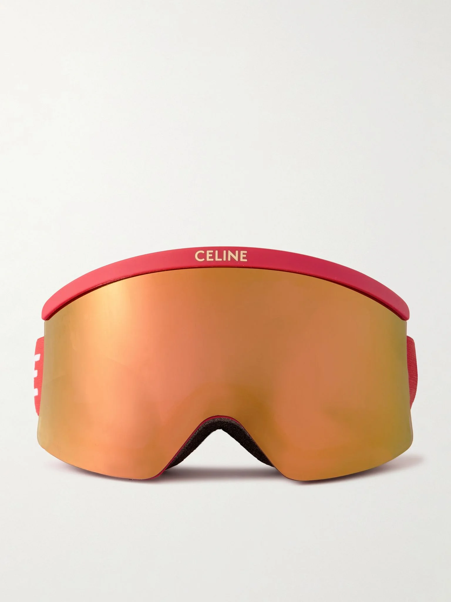 Mirrored ski goggles Red - 1
