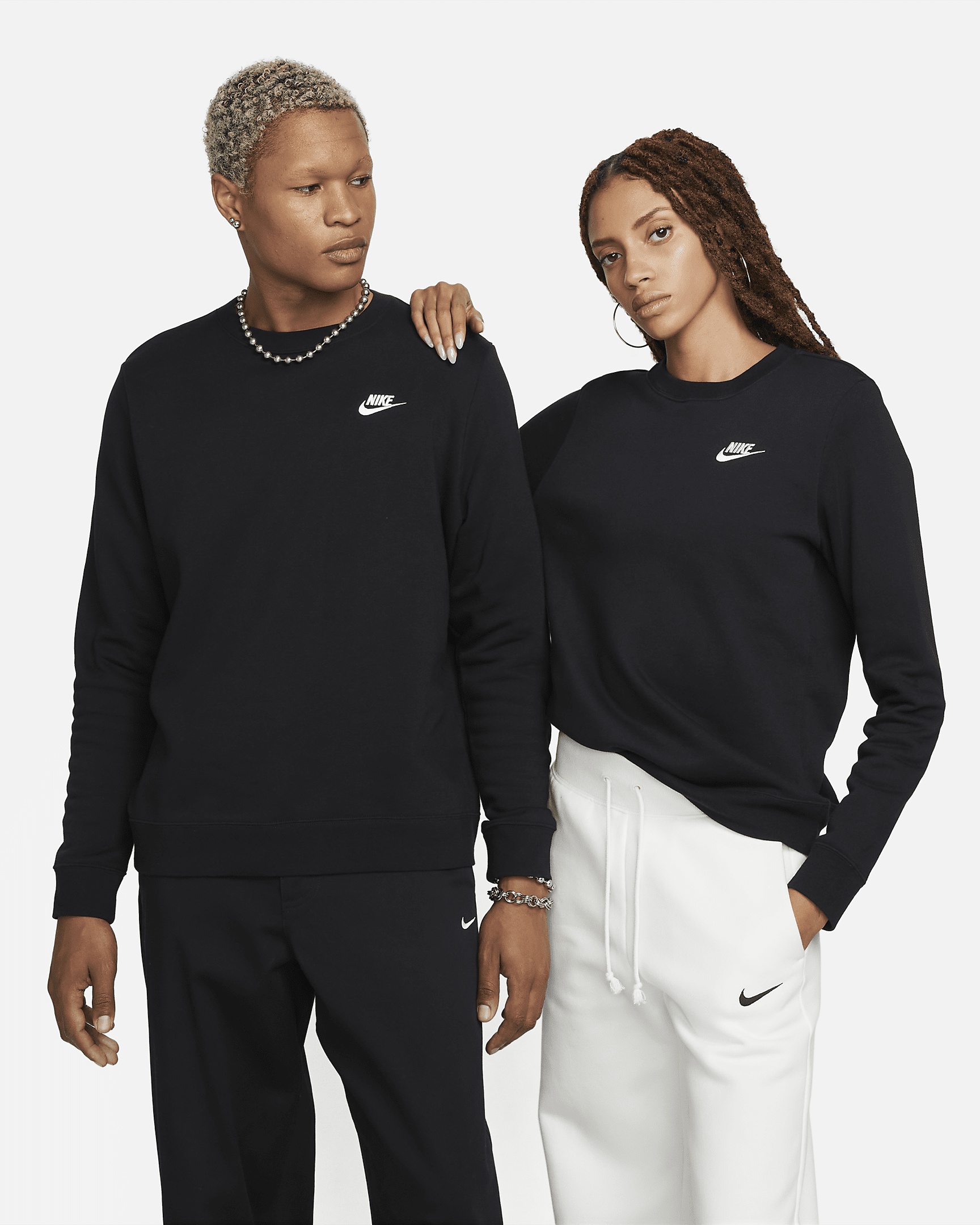 Nike Sportswear Club Fleece Women's Crew-Neck Sweatshirt - 1