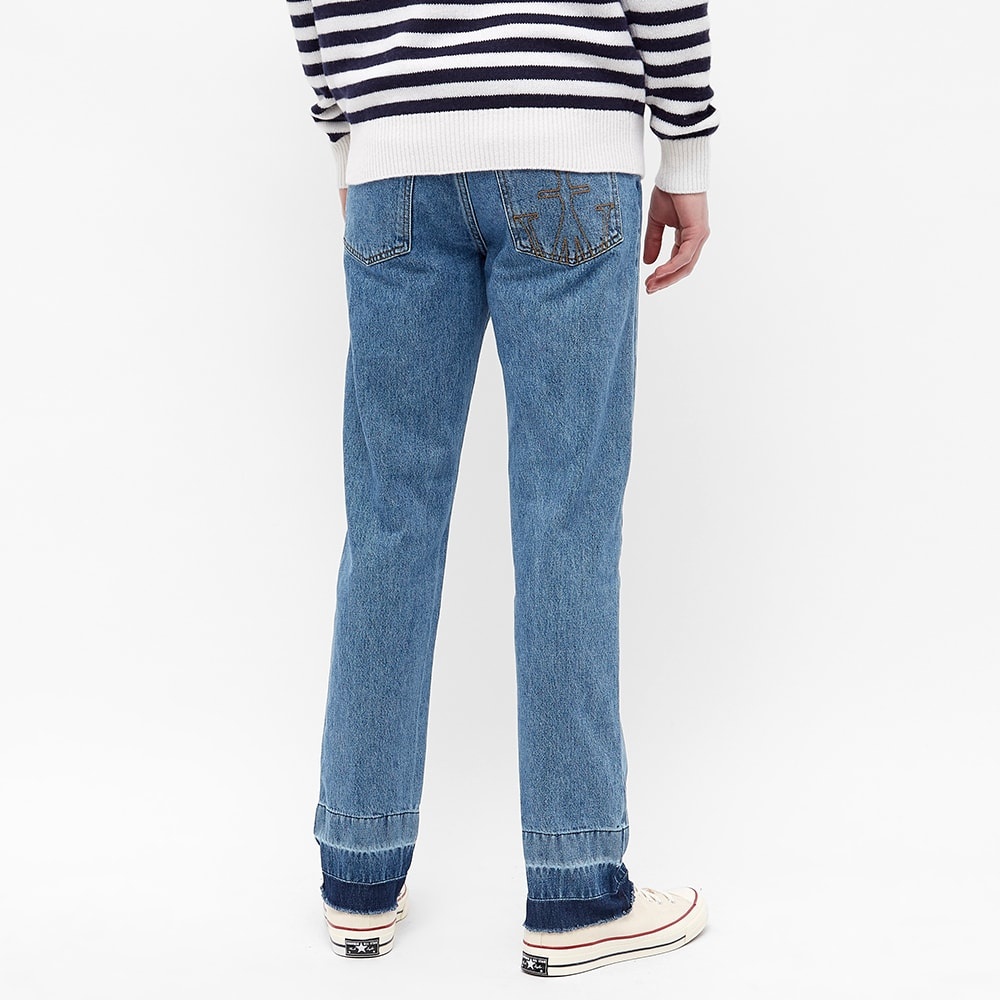 JW Anderson Raw Hem Slim Jean - 5