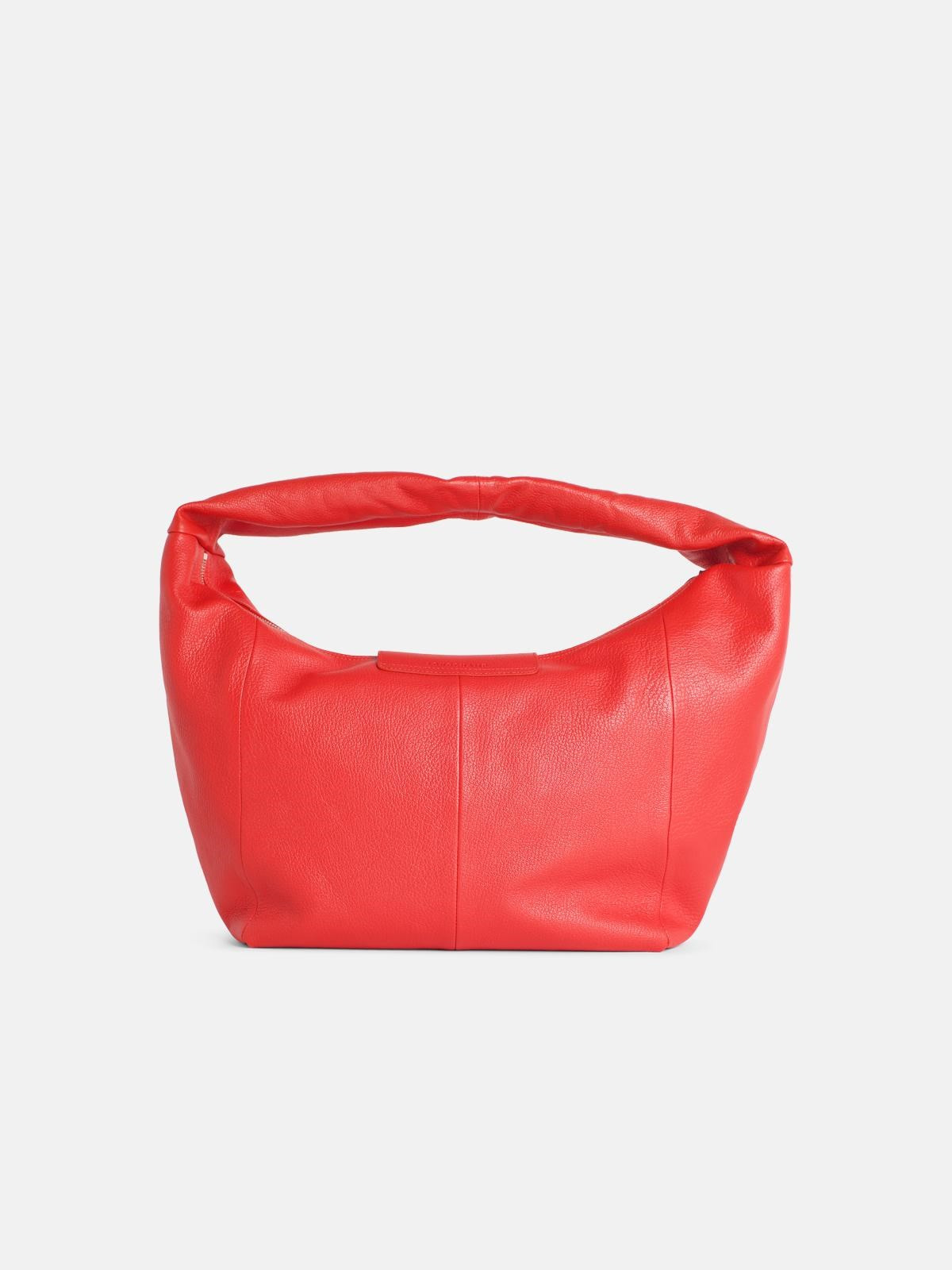 'HOBO L LE PLIAGE XTRA' RED LEATHER BAG - 3