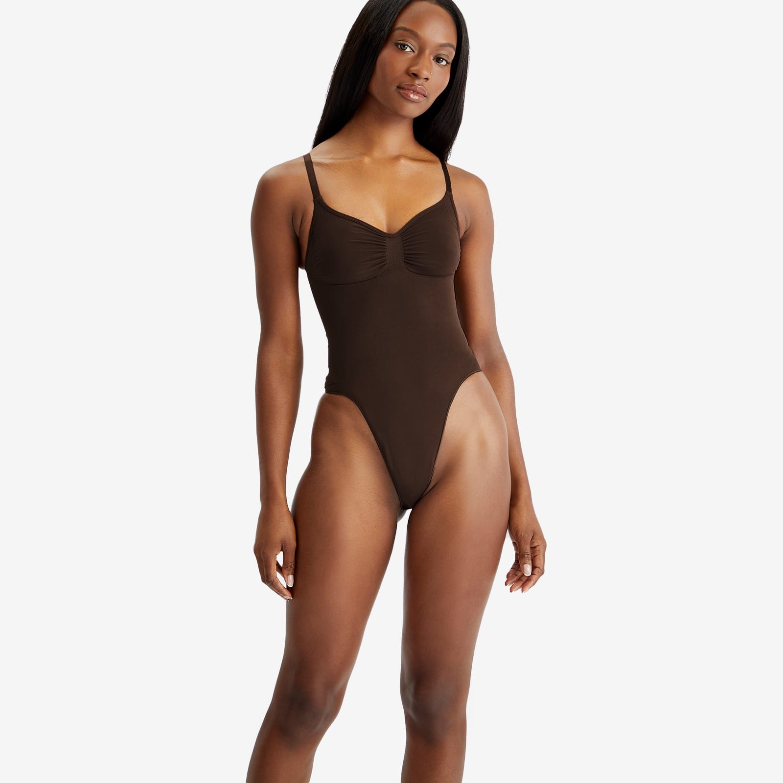 SKIMS Seamless Sculpt Thong Bodysuit - 2