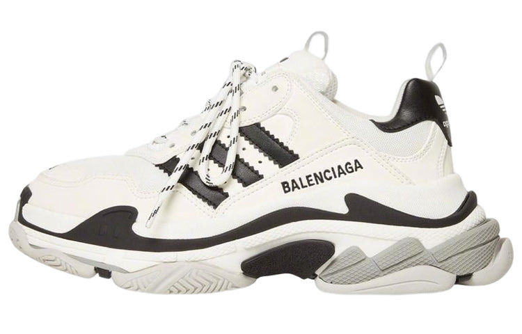 (WMNS) Balenciaga Triple S Sneaker x Adidas 'White' 710020W2ZB19112 - 2