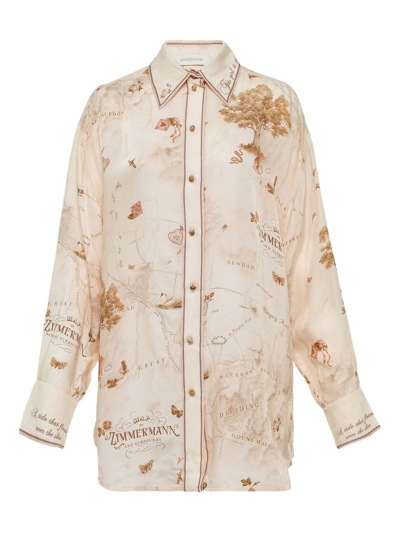map-print shirt 1