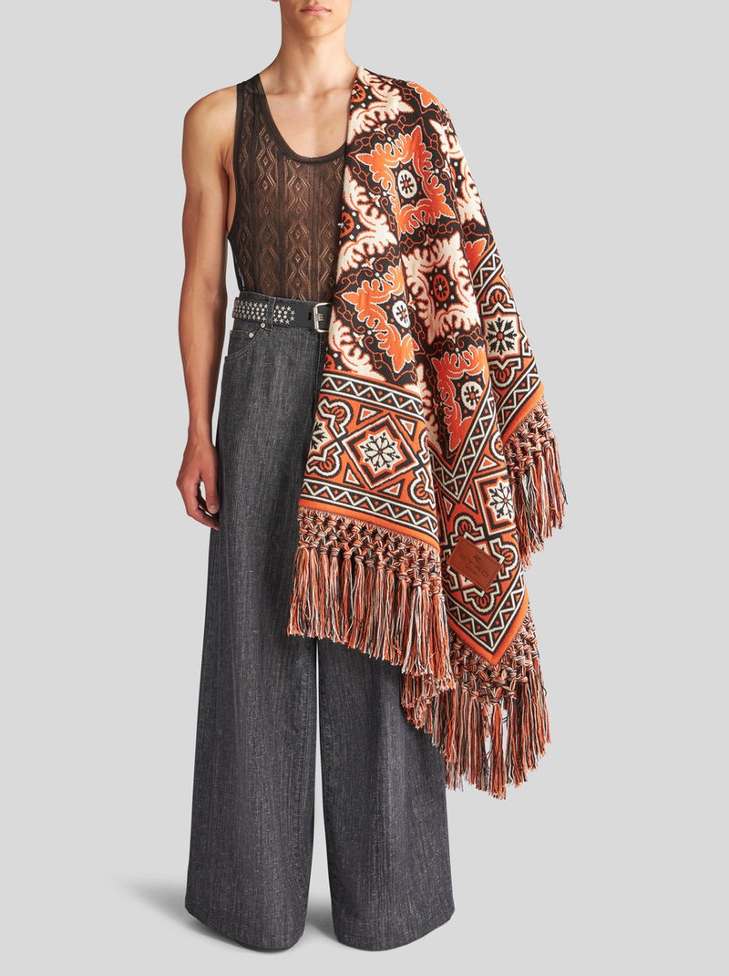 Etro JACQUARD BLANKET outlook