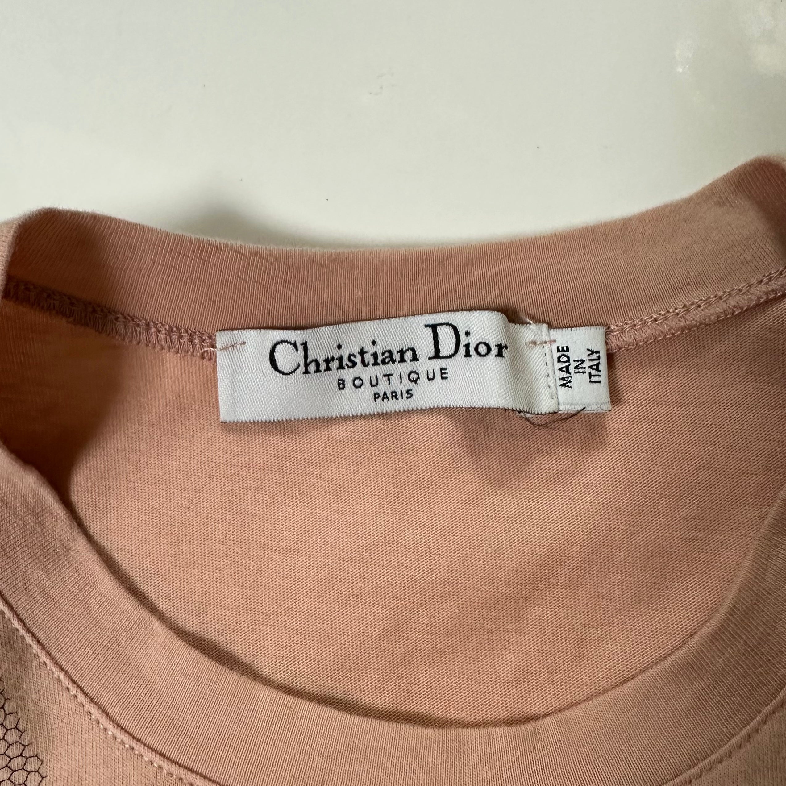 CHRISTIAN DIOR Spring Summer 2006 Lace Print Tank Top - 4