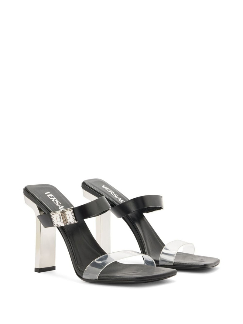 VERSACE leather sandals outlook