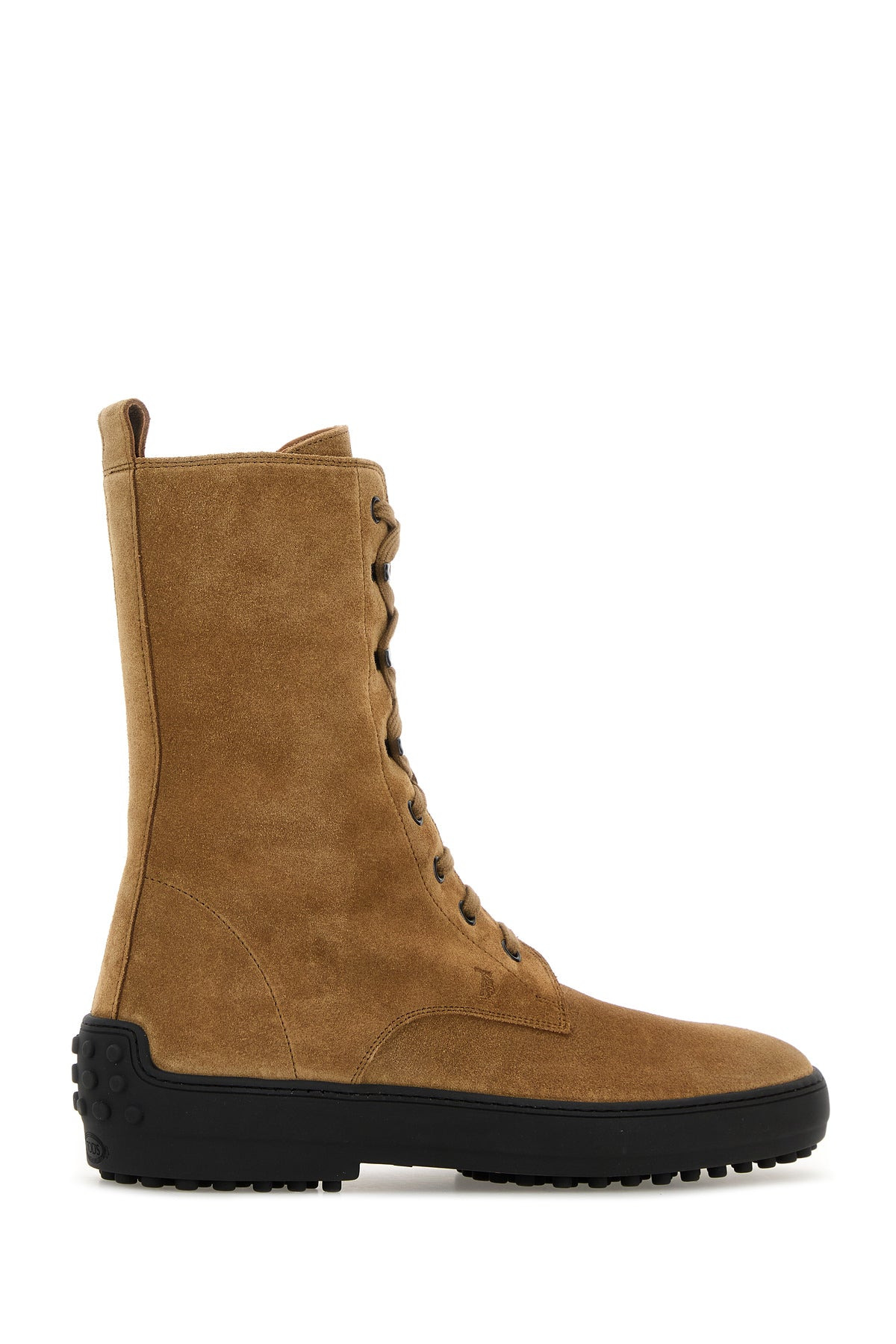 Camel suede Winter ankle boots - 3