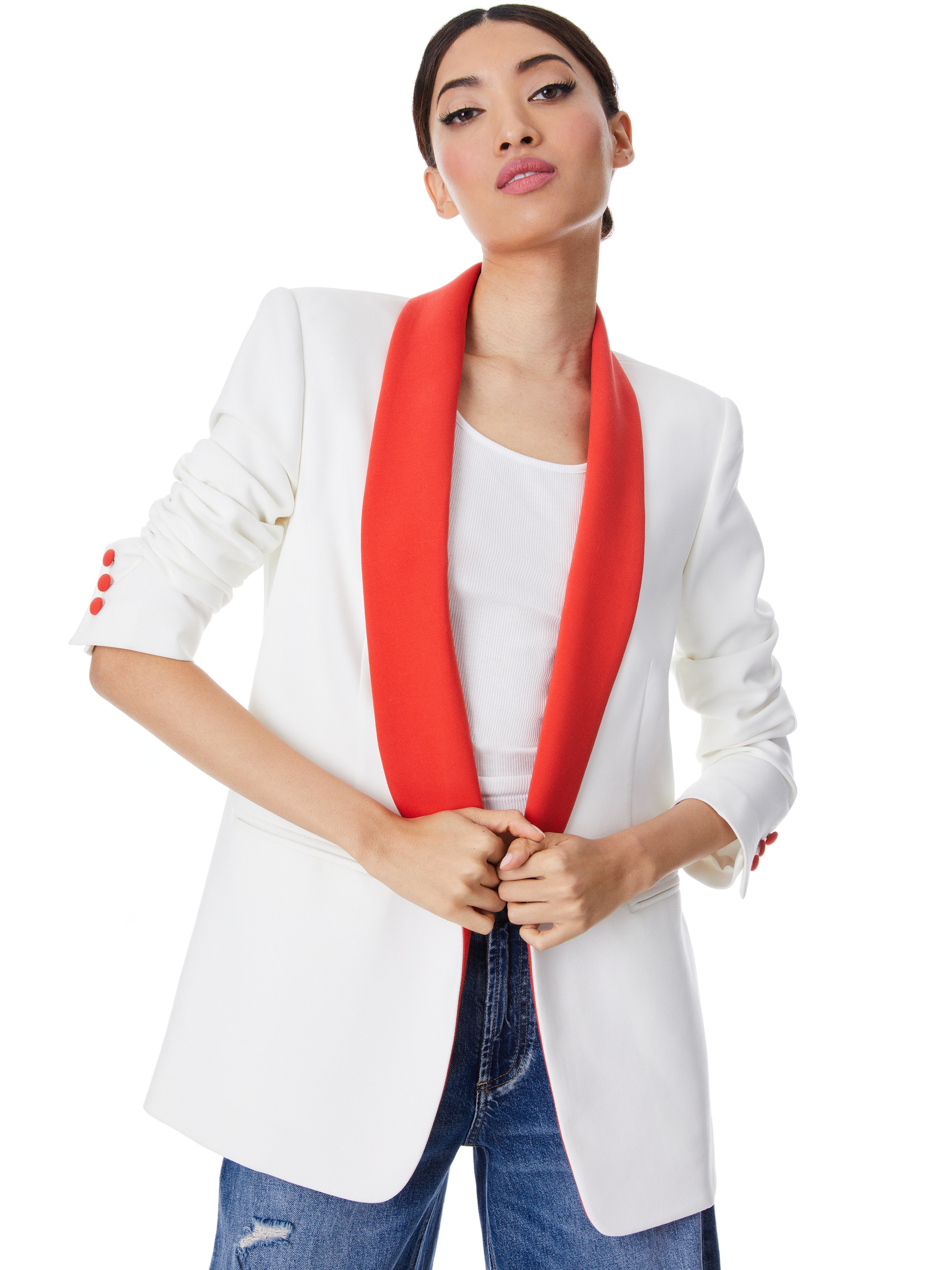 VERNELL SHAWL COLLAR BLAZER - 2