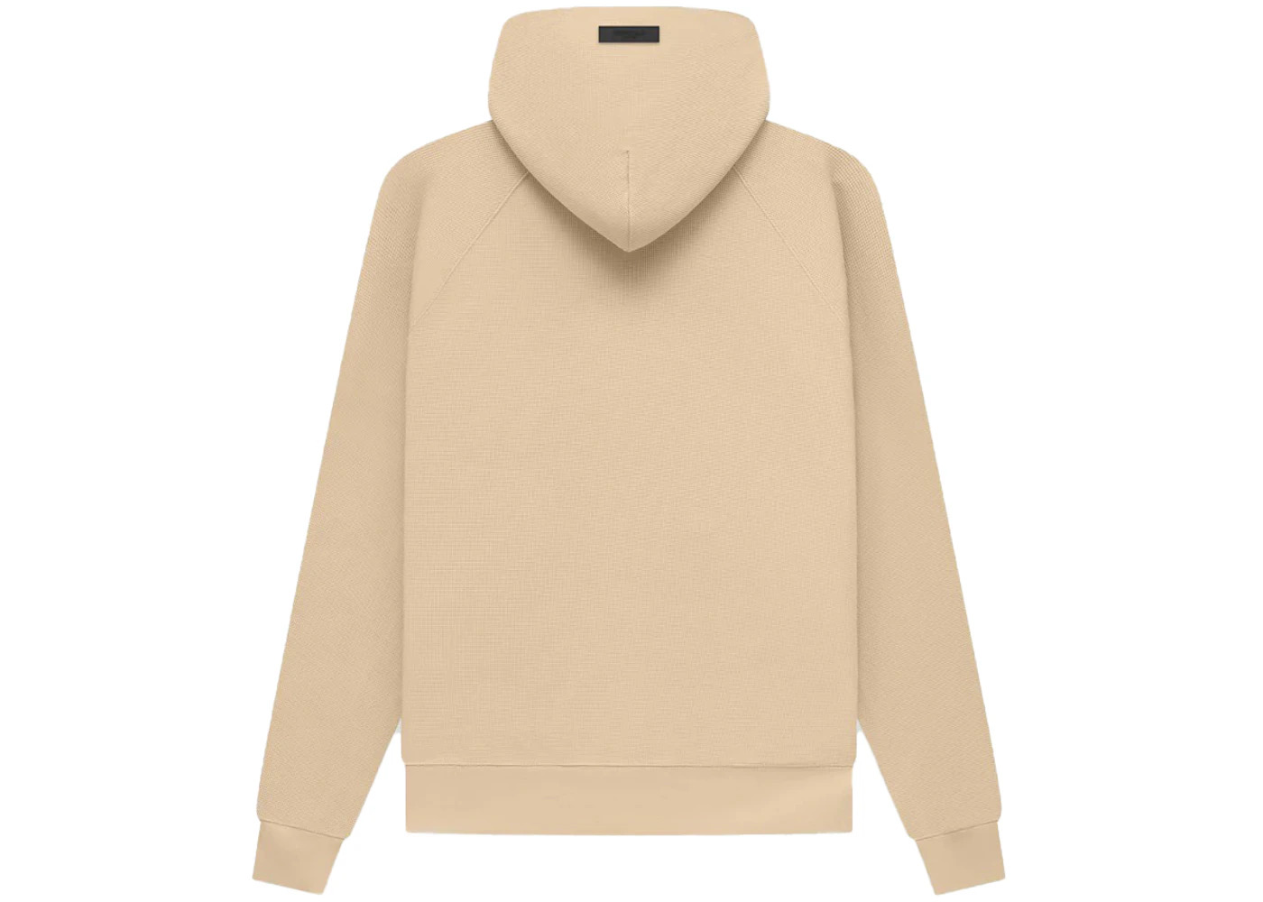 Fear of God Essentials Waffle Raglan Hoodie Sand - 2