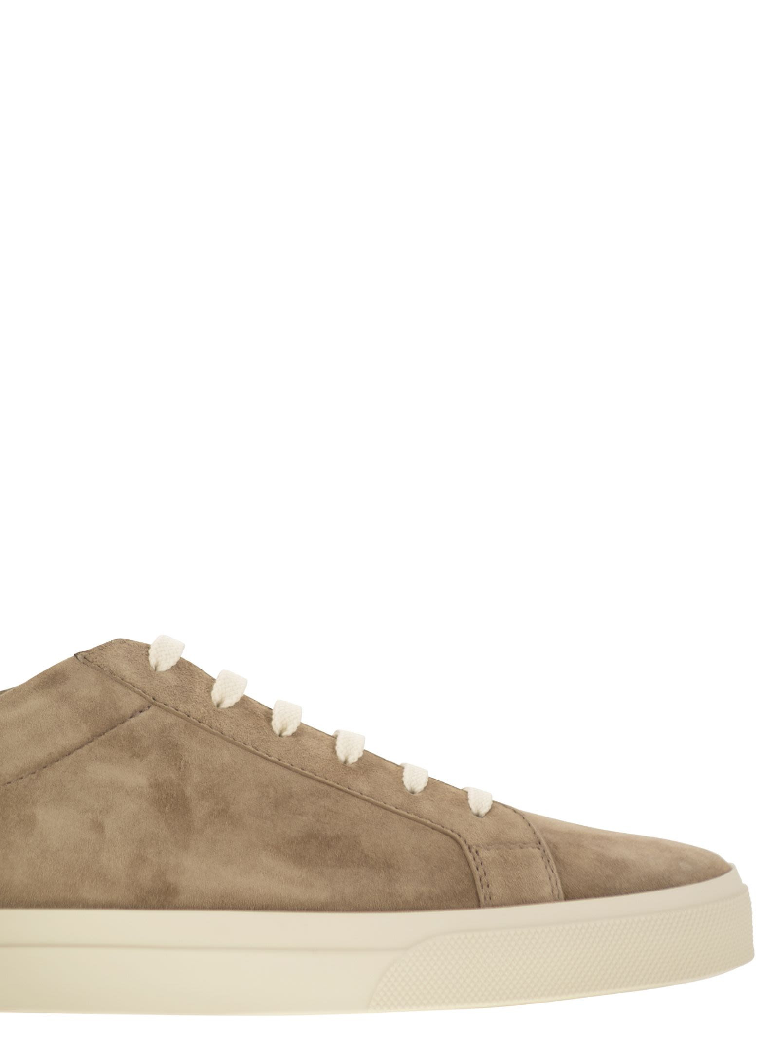 Brunello Cucinelli Men Suede Trainers - 6