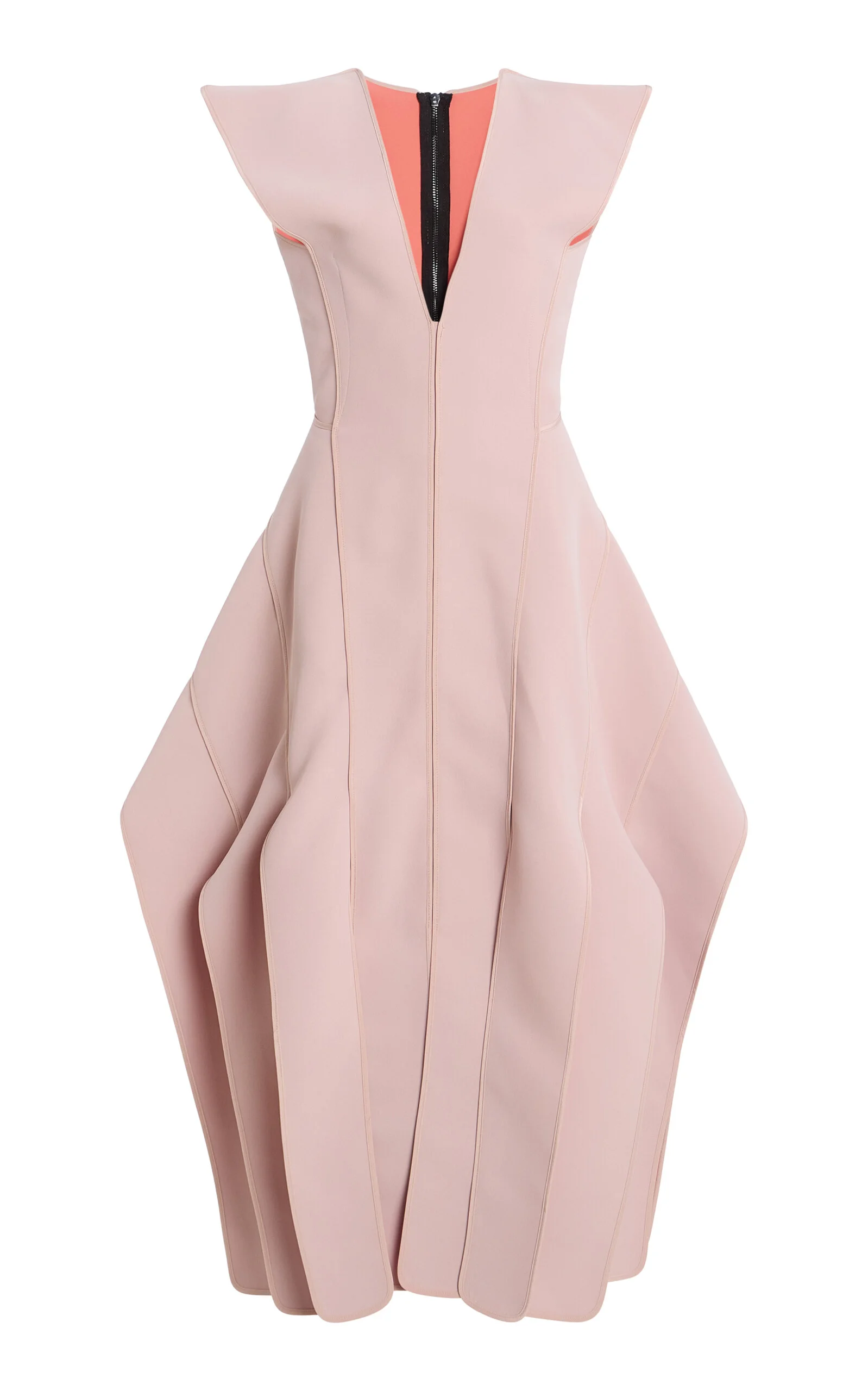 Merit Sculpted Midi Dress pink - 1