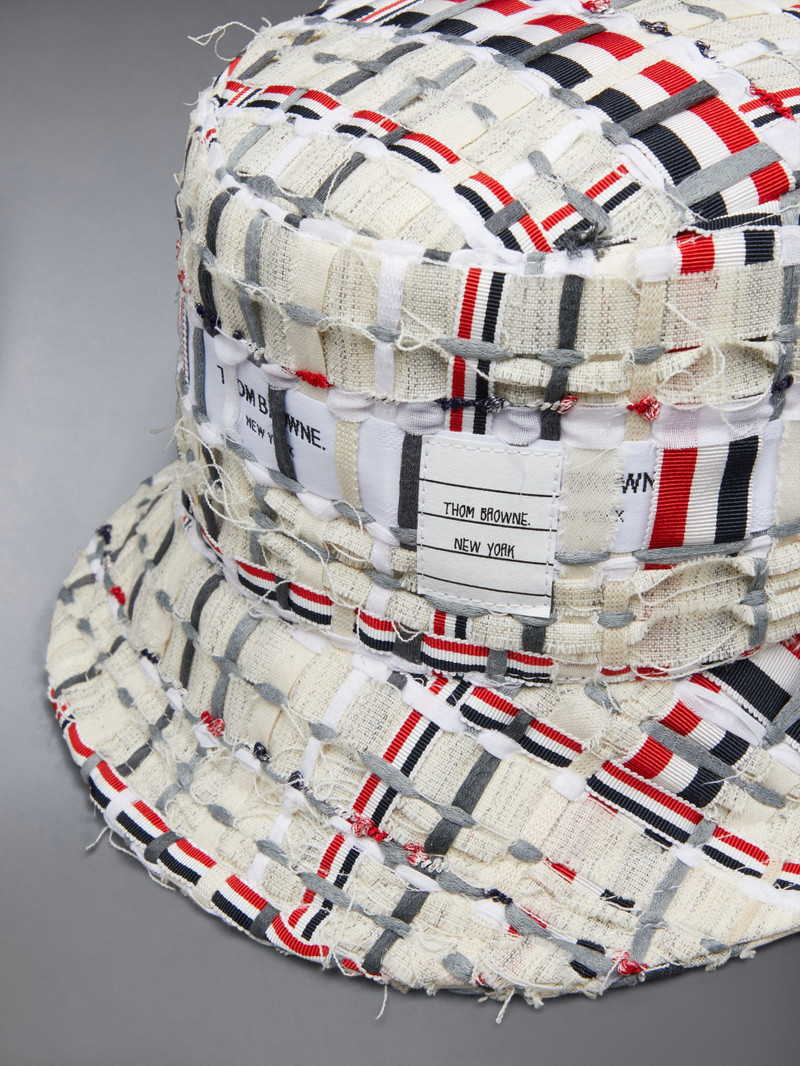 Deconstructed Tweed Bucket Hat 3