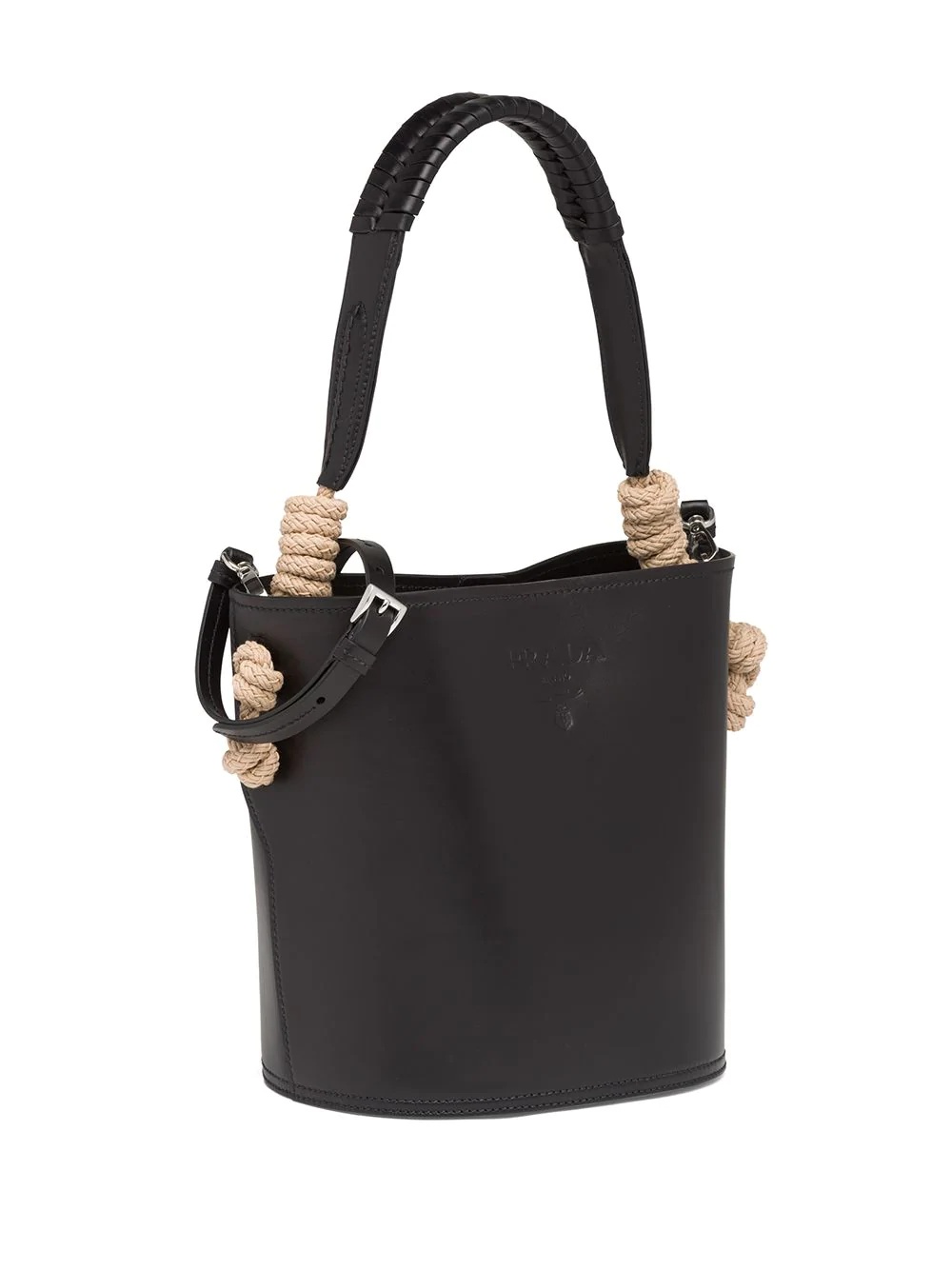 leather bucket bag - 6