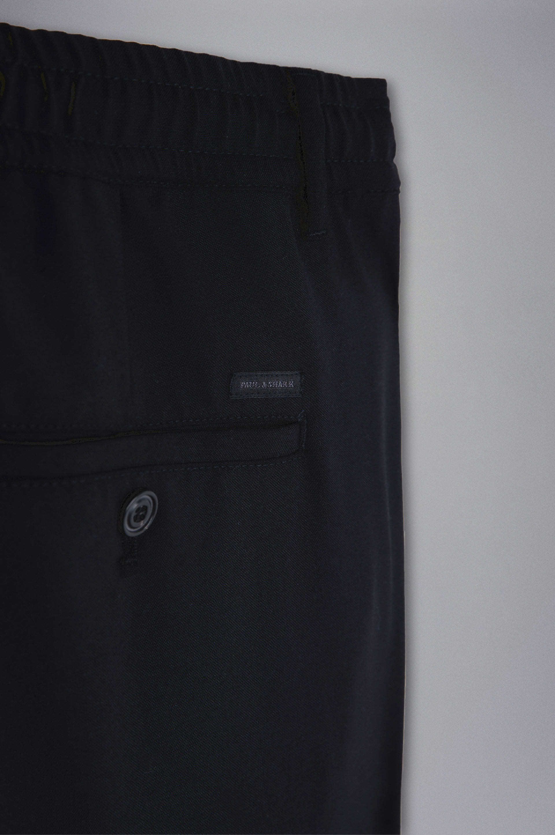 WOOL TECHNICAL FABRIC TROUSERS - 5